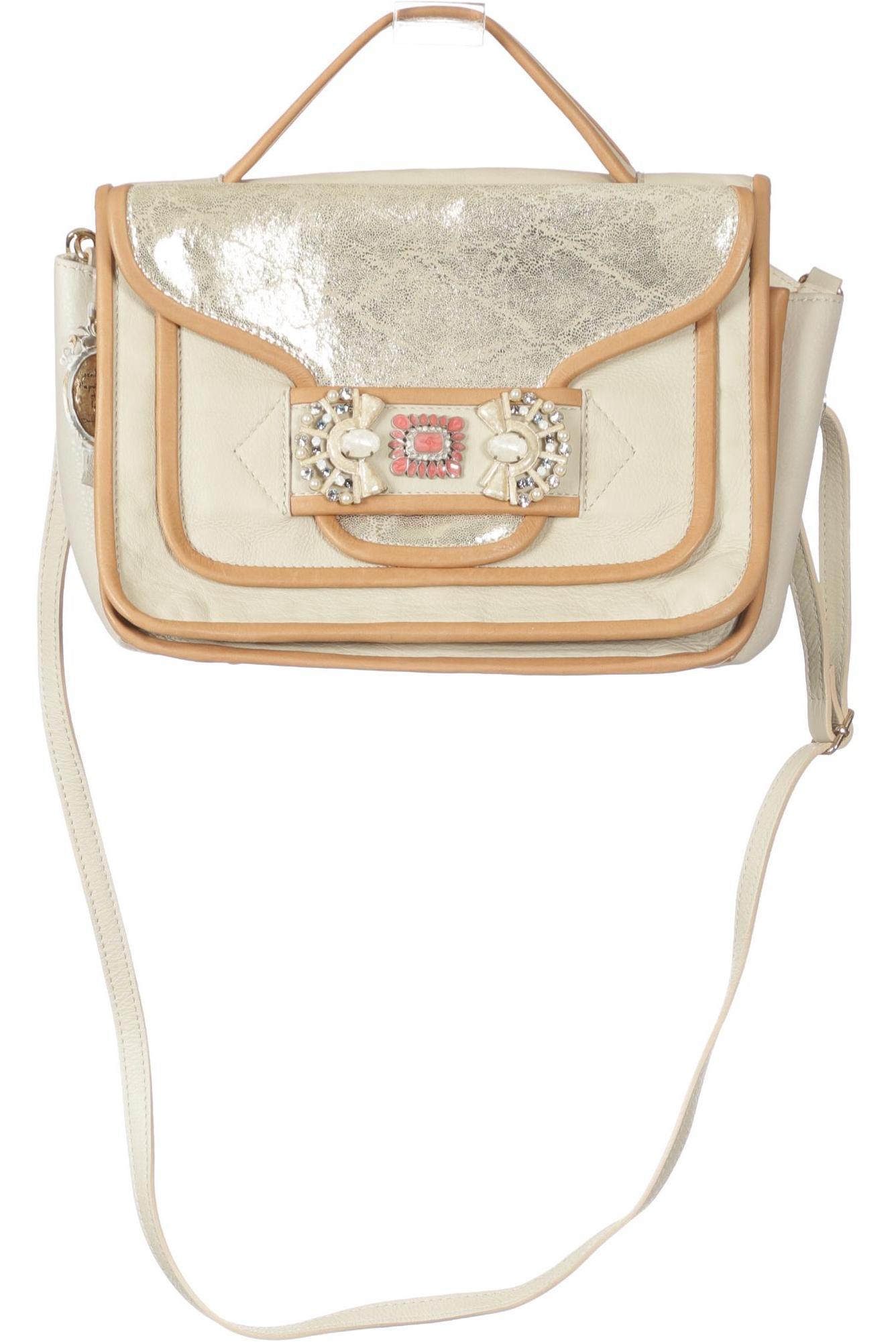 

Elisa Cavaletti Damen Handtasche, beige, Gr.