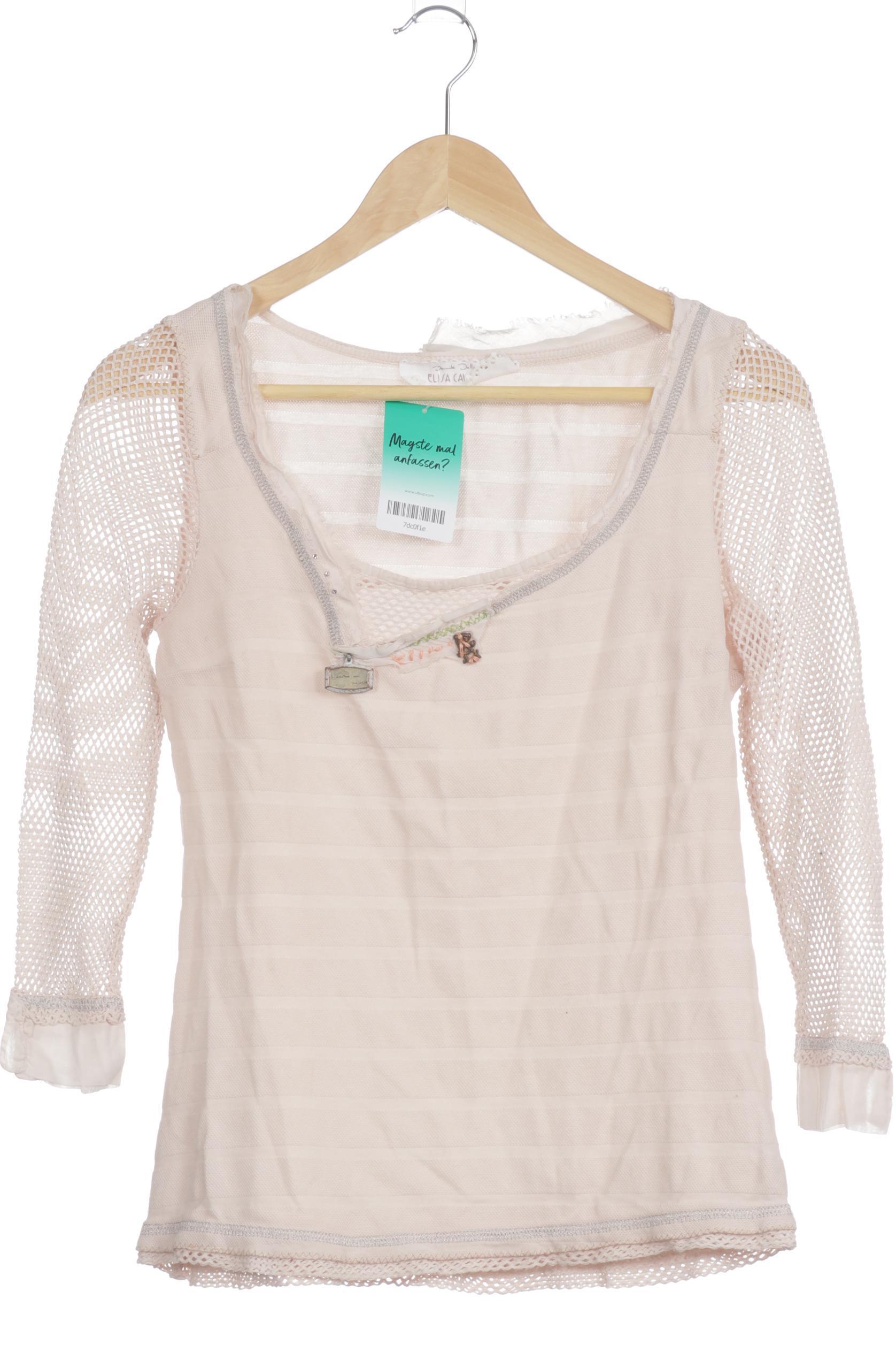 

Elisa Cavaletti Damen Langarmshirt, beige, Gr.