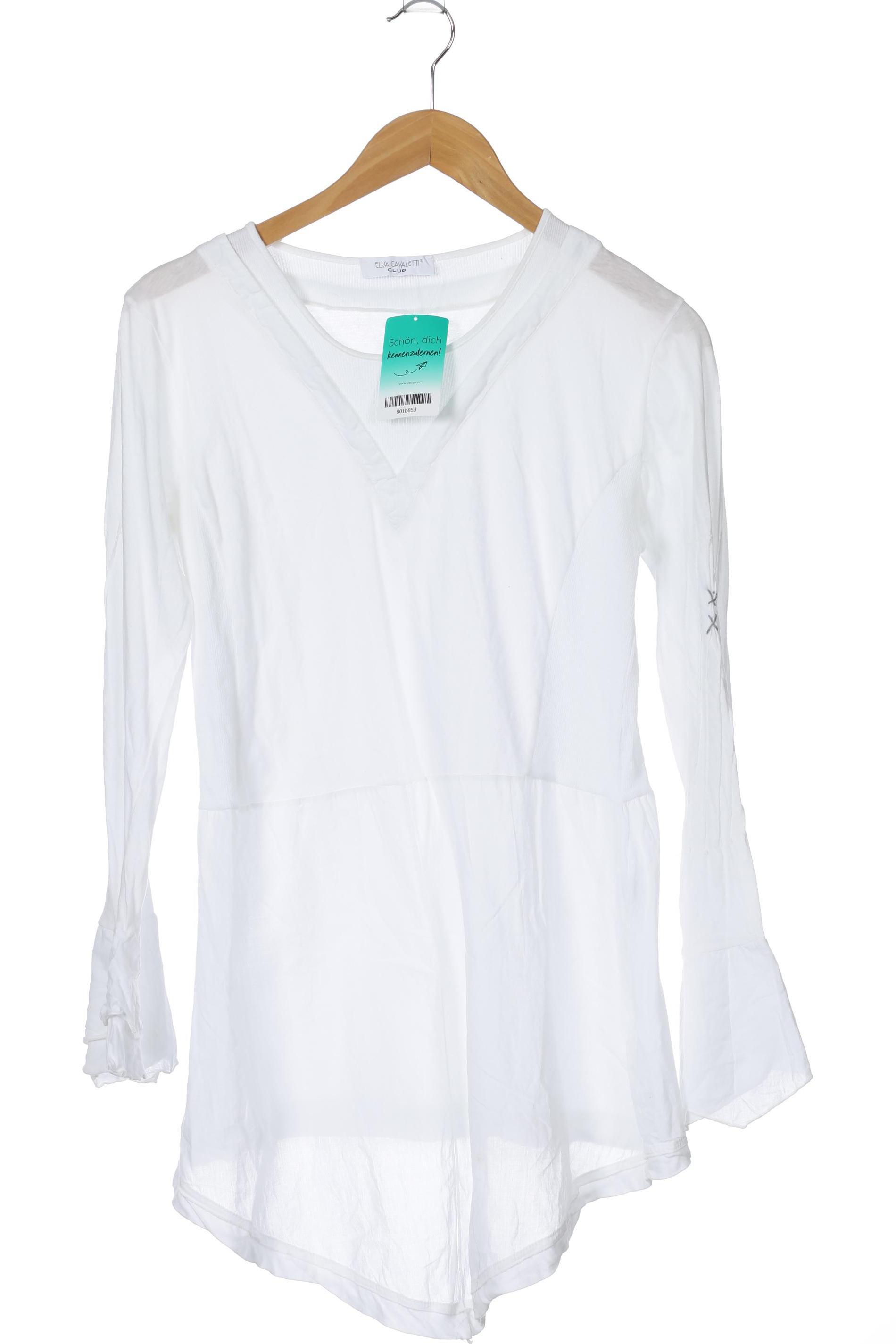 

Elisa Cavaletti Damen Langarmshirt, weiß, Gr.