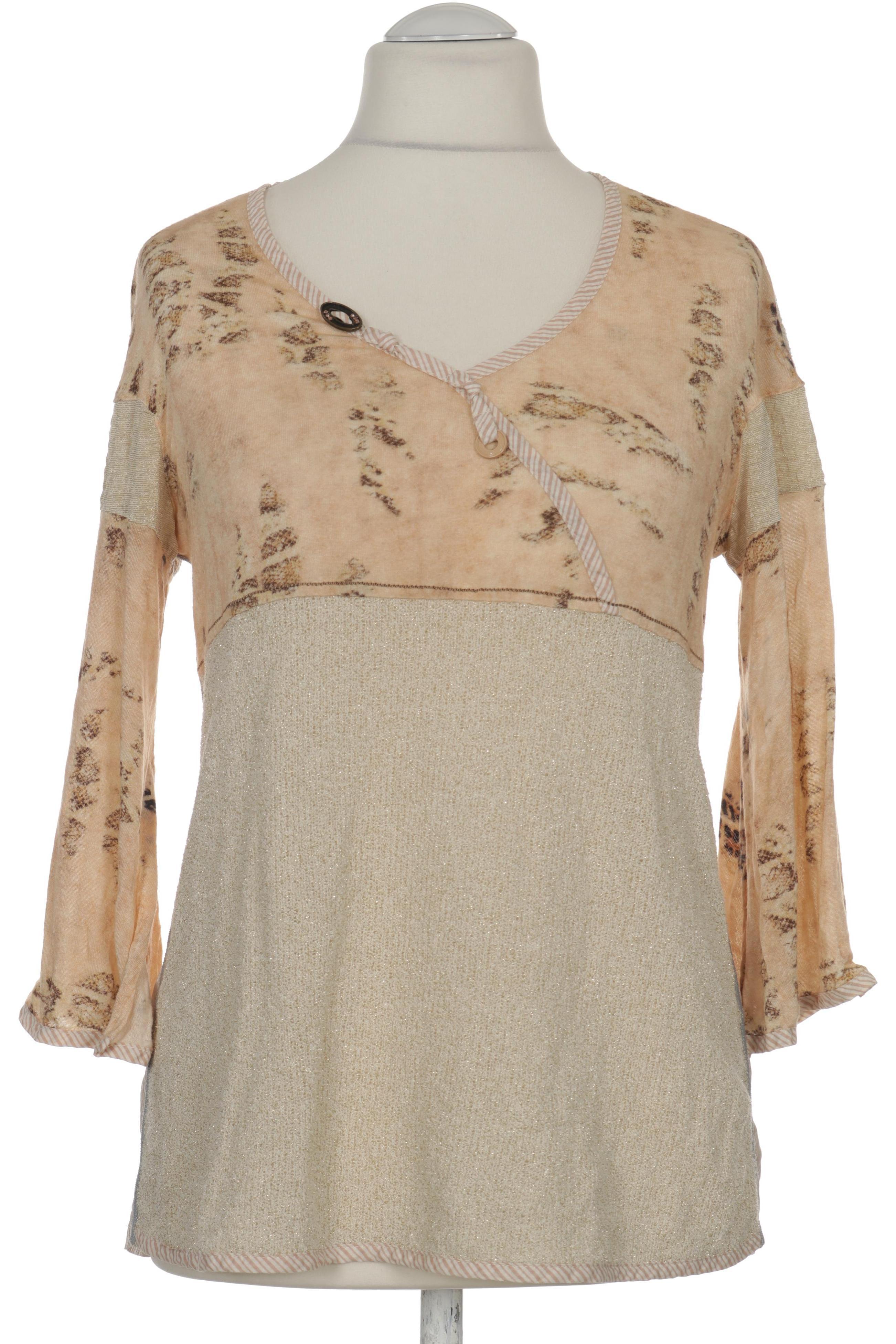 

Elisa Cavaletti Damen Langarmshirt, beige, Gr.