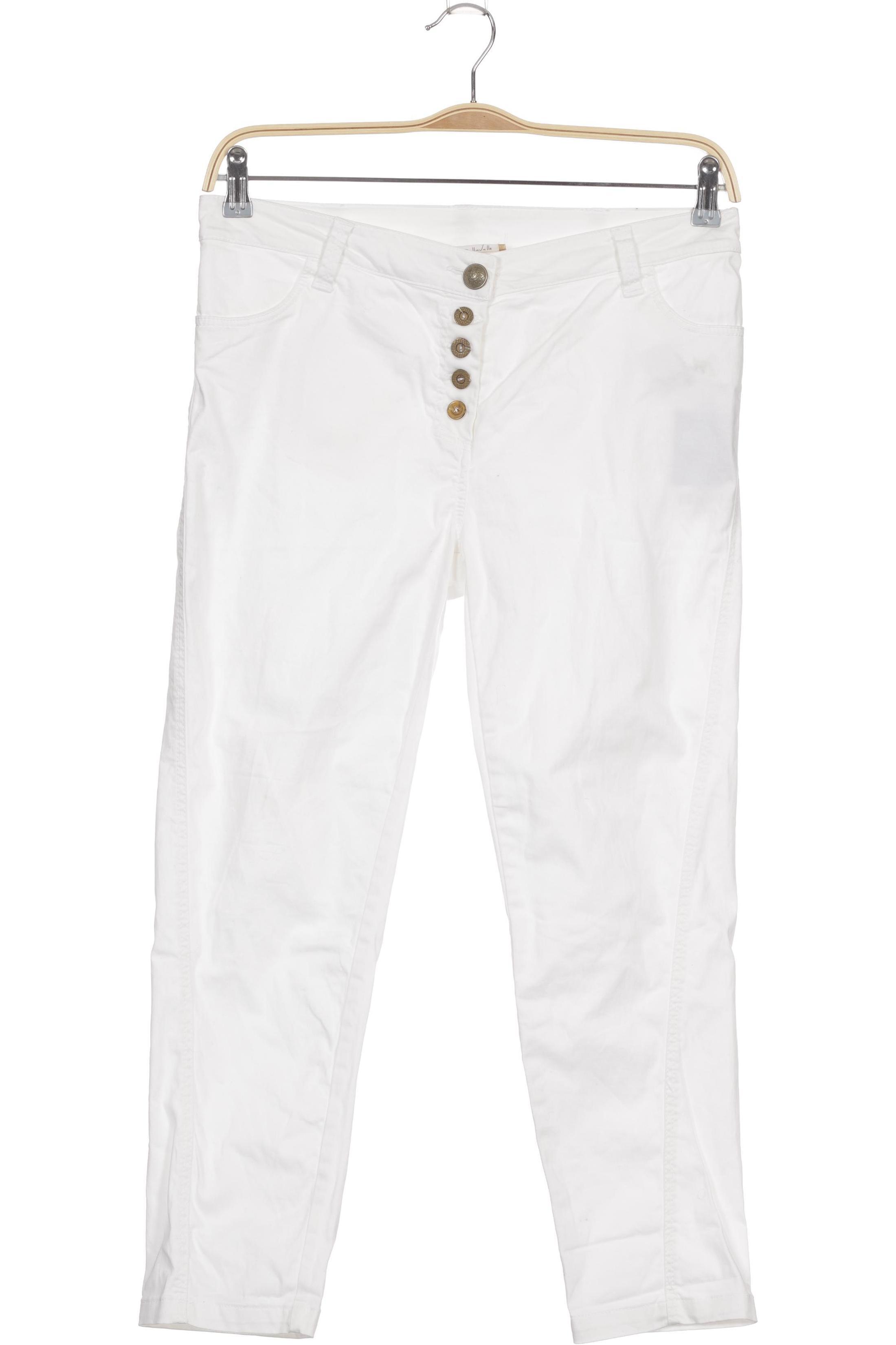 

Elisa Cavaletti Damen Stoffhose, weiß, Gr. 30