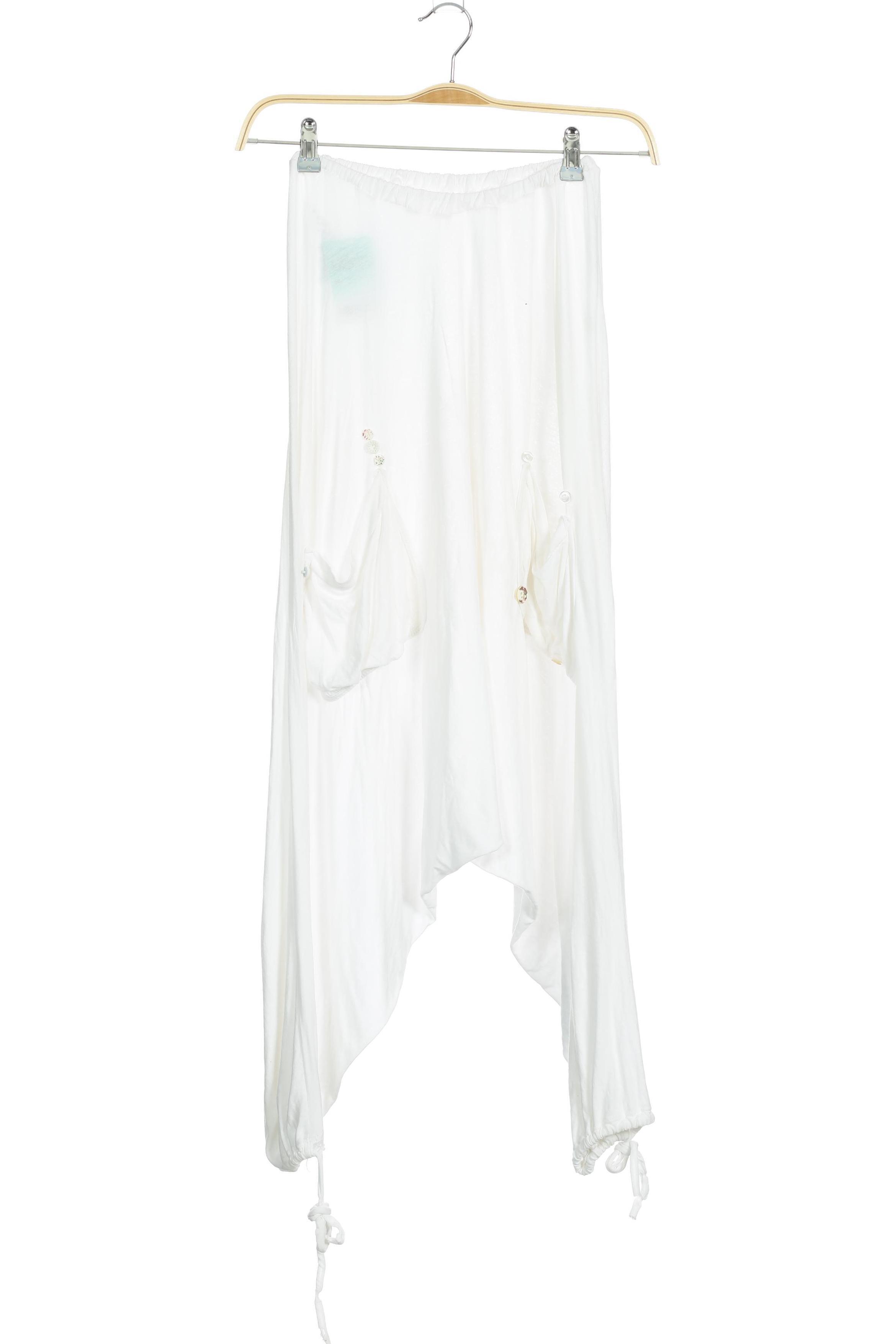 

Elisa Cavaletti Damen Stoffhose, weiß, Gr.