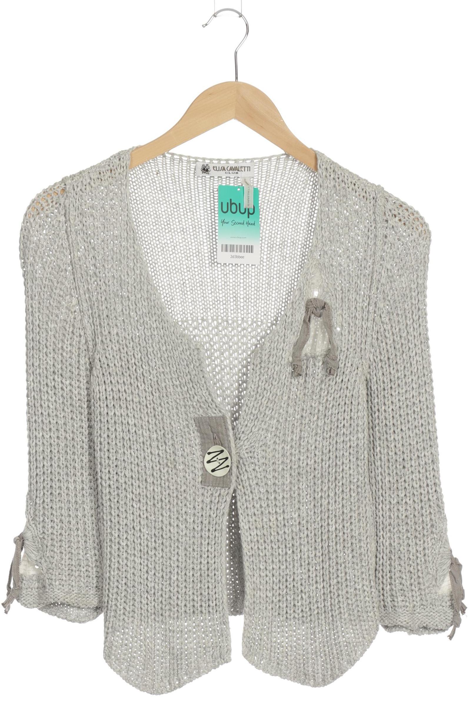 

Elisa Cavaletti Damen Strickjacke, grau, Gr.