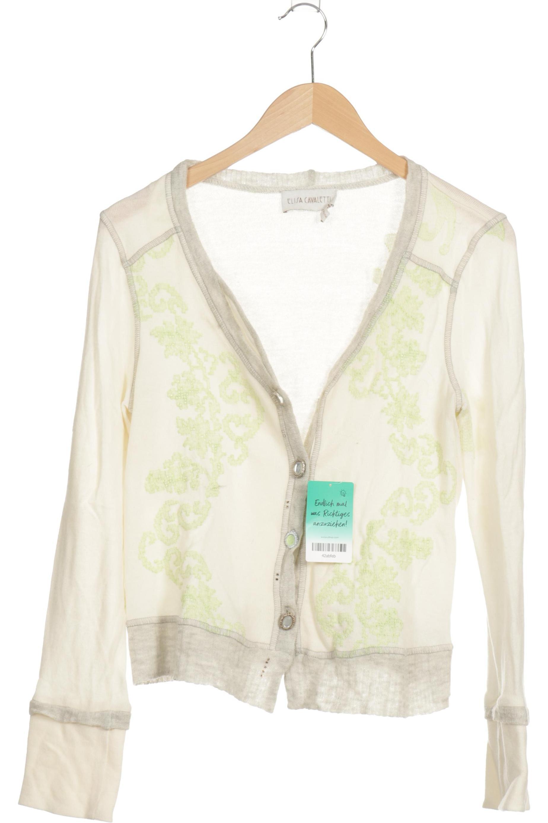 

Elisa Cavaletti Damen Strickjacke, beige, Gr.