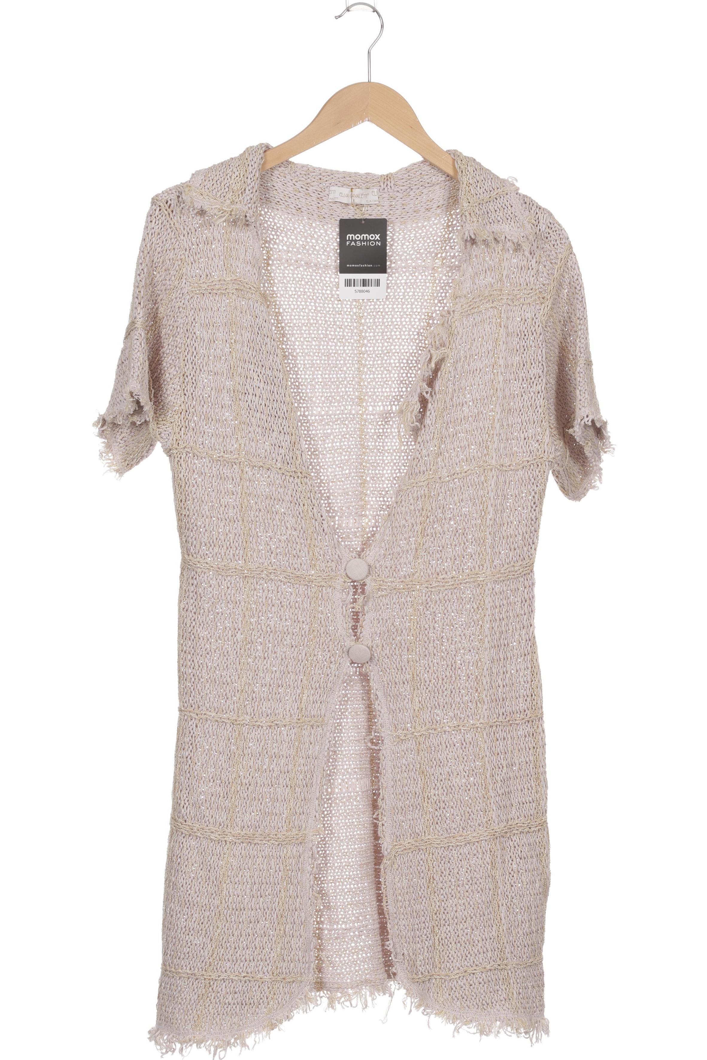 

Elisa Cavaletti Damen Strickjacke, beige, Gr.