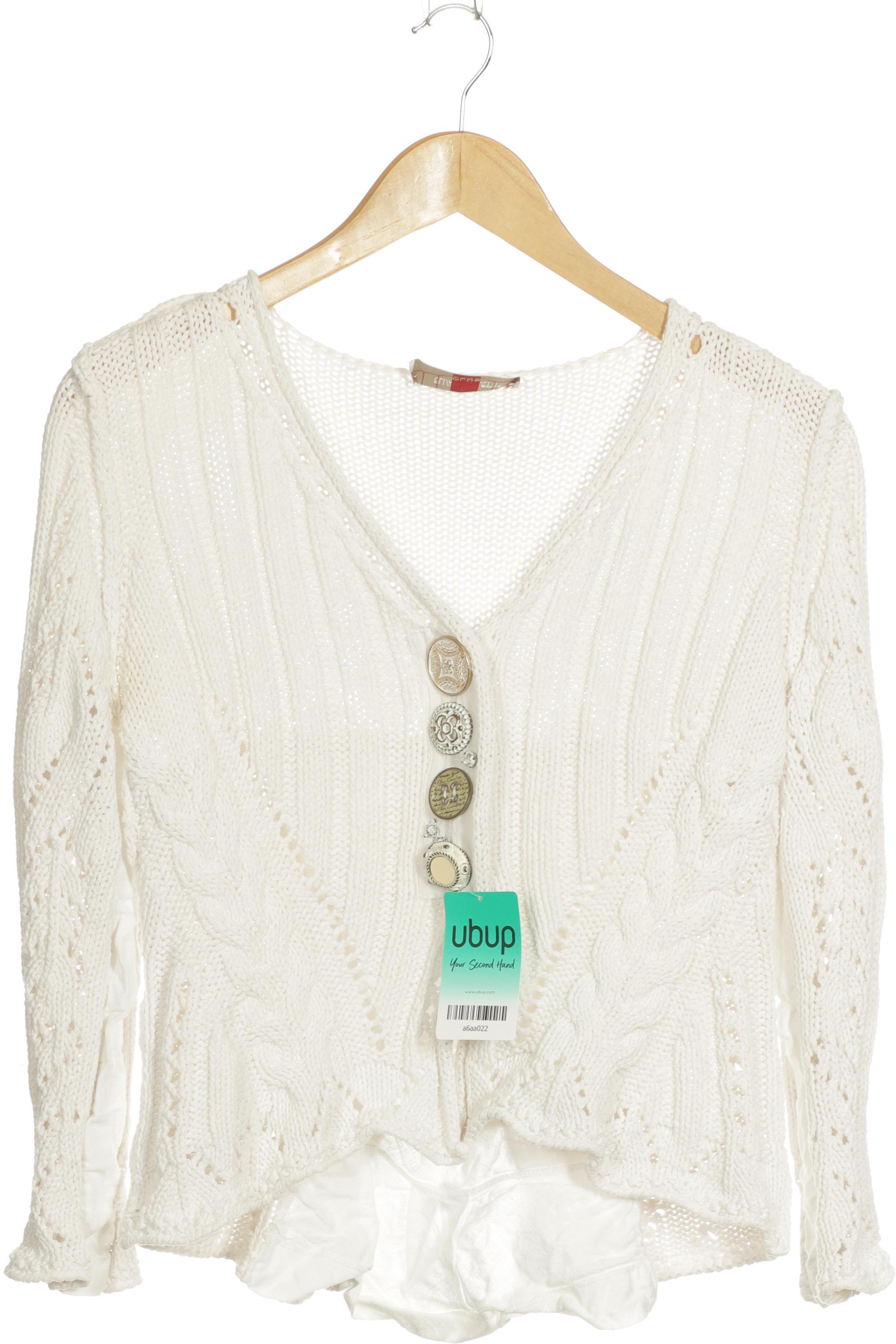 

Elisa Cavaletti Damen Strickjacke, weiß, Gr.