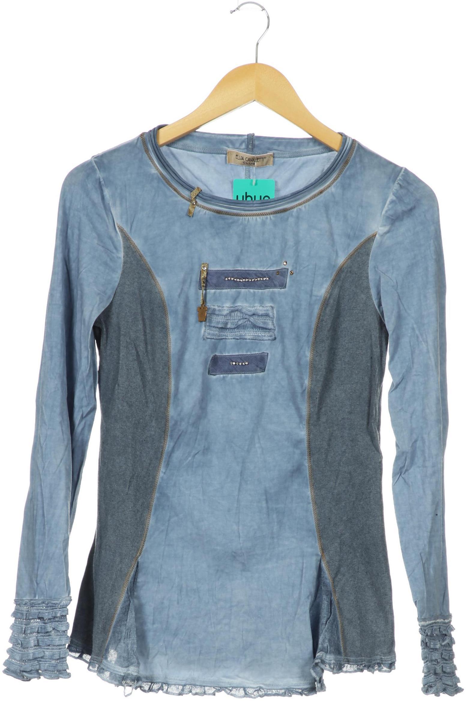 

Elisa Cavaletti Damen Langarmshirt, blau, Gr.