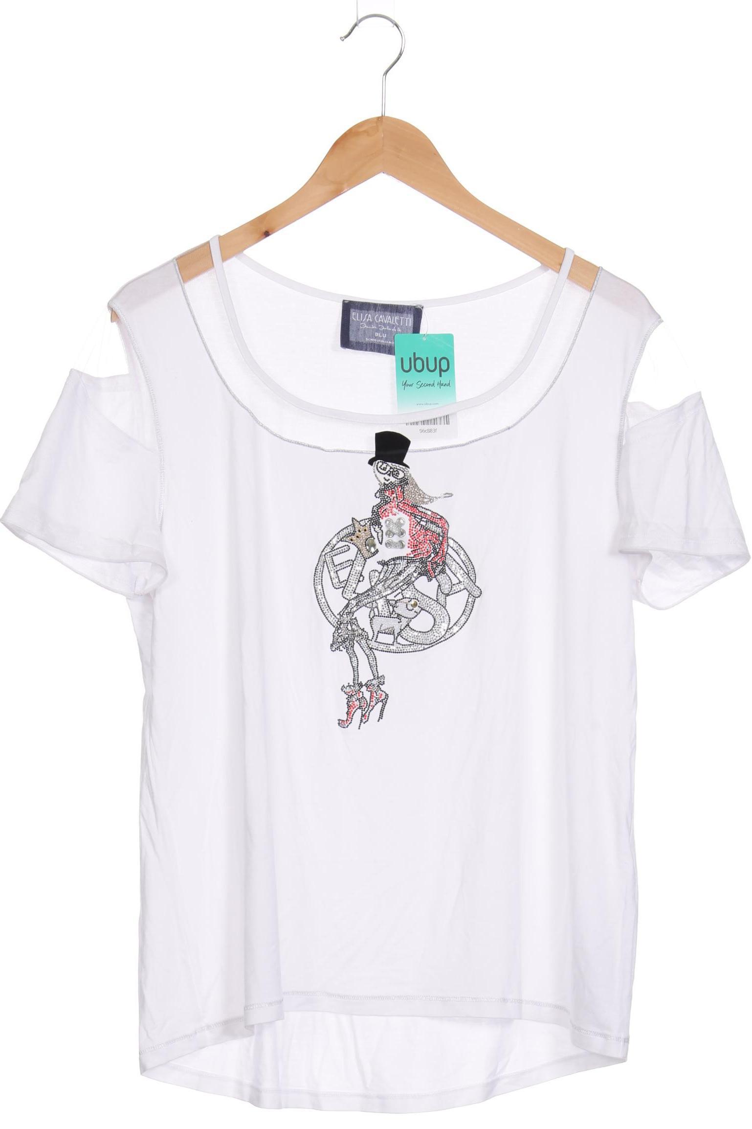 

Elisa Cavaletti Damen T-Shirt, weiß, Gr. 44
