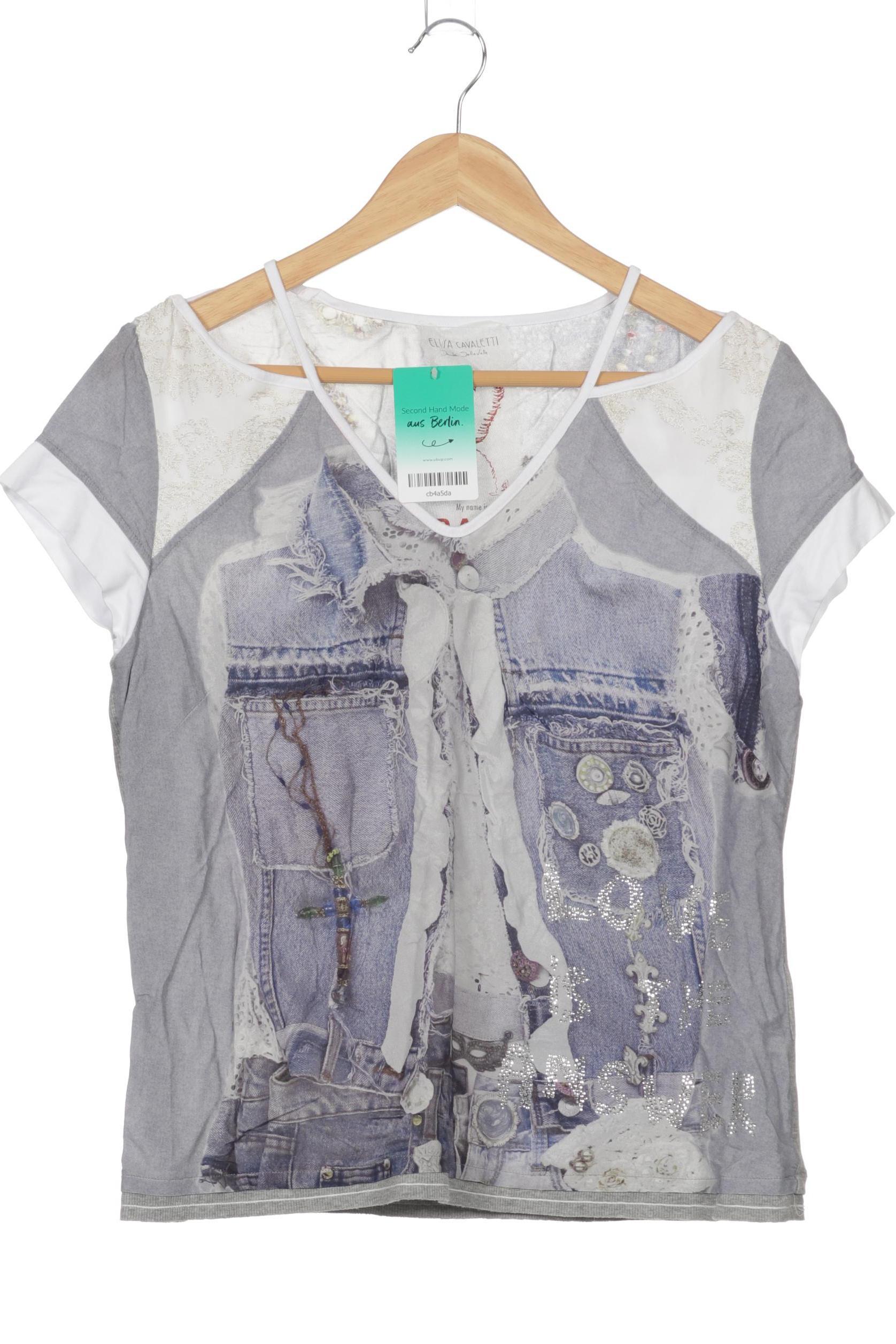 

Elisa Cavaletti Damen T-Shirt, blau, Gr.