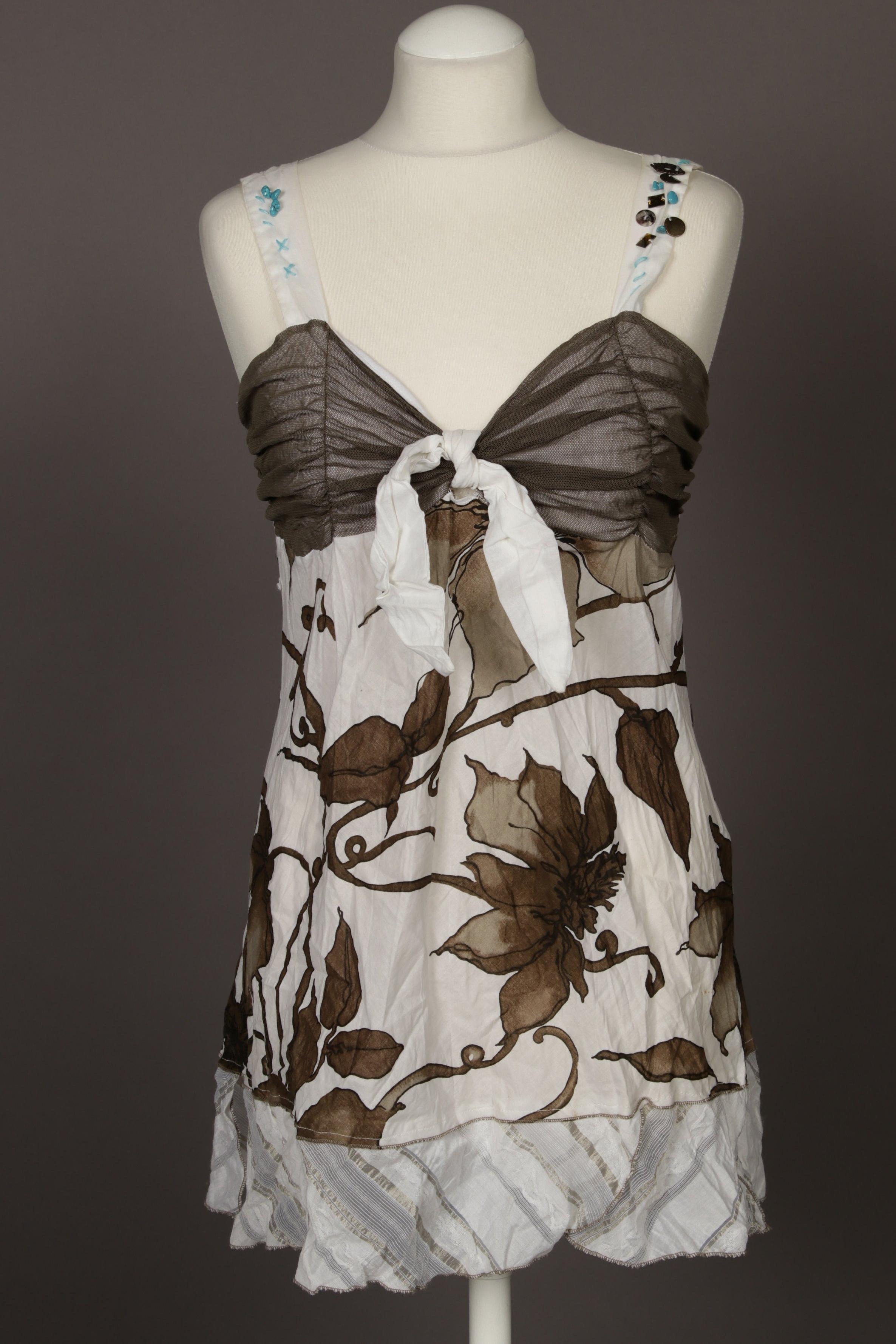 

Elisa Cavaletti Damen Top, weiß, Gr.