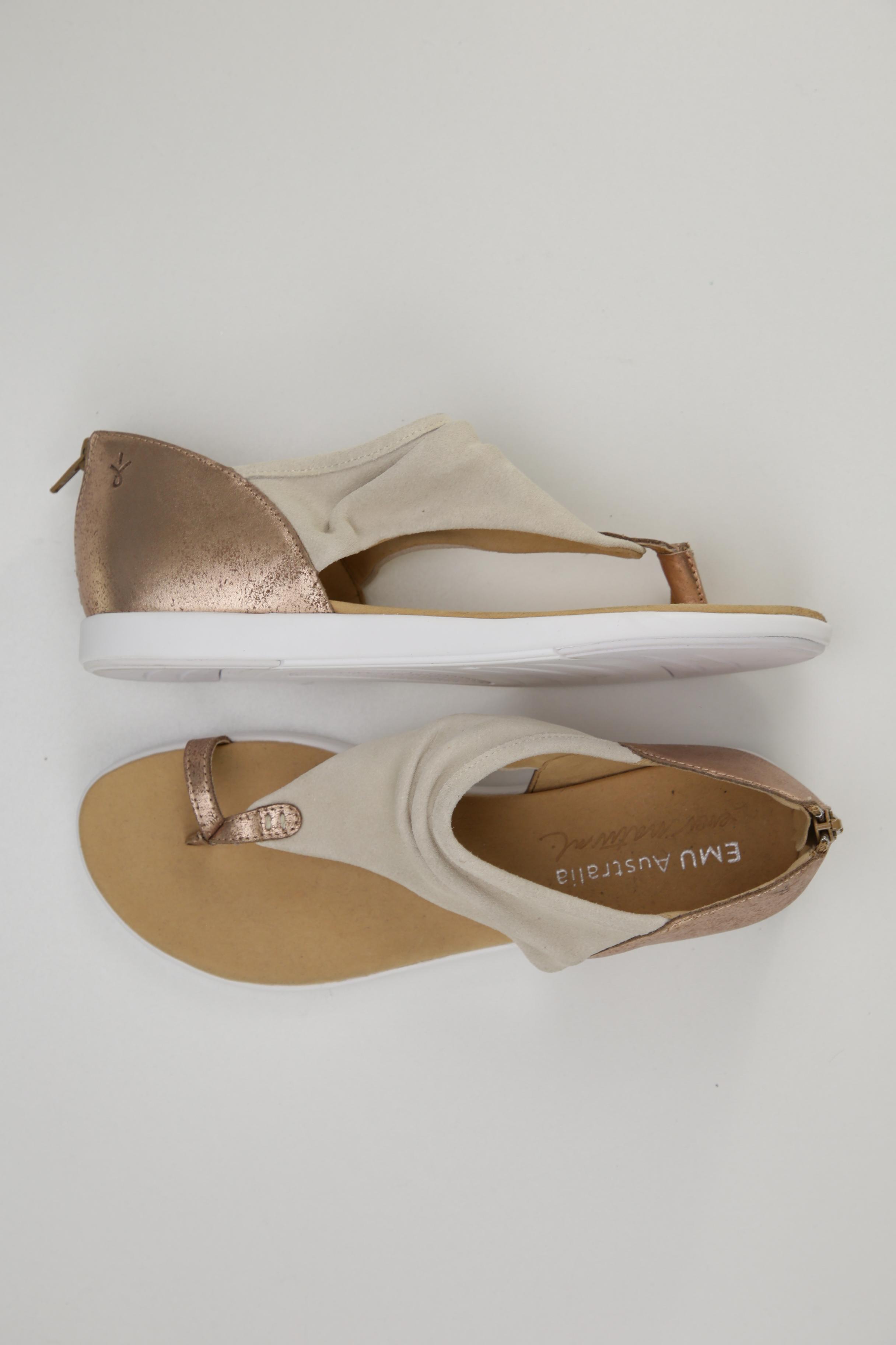 

EMU Australia Damen Sandale, beige, Gr. 10