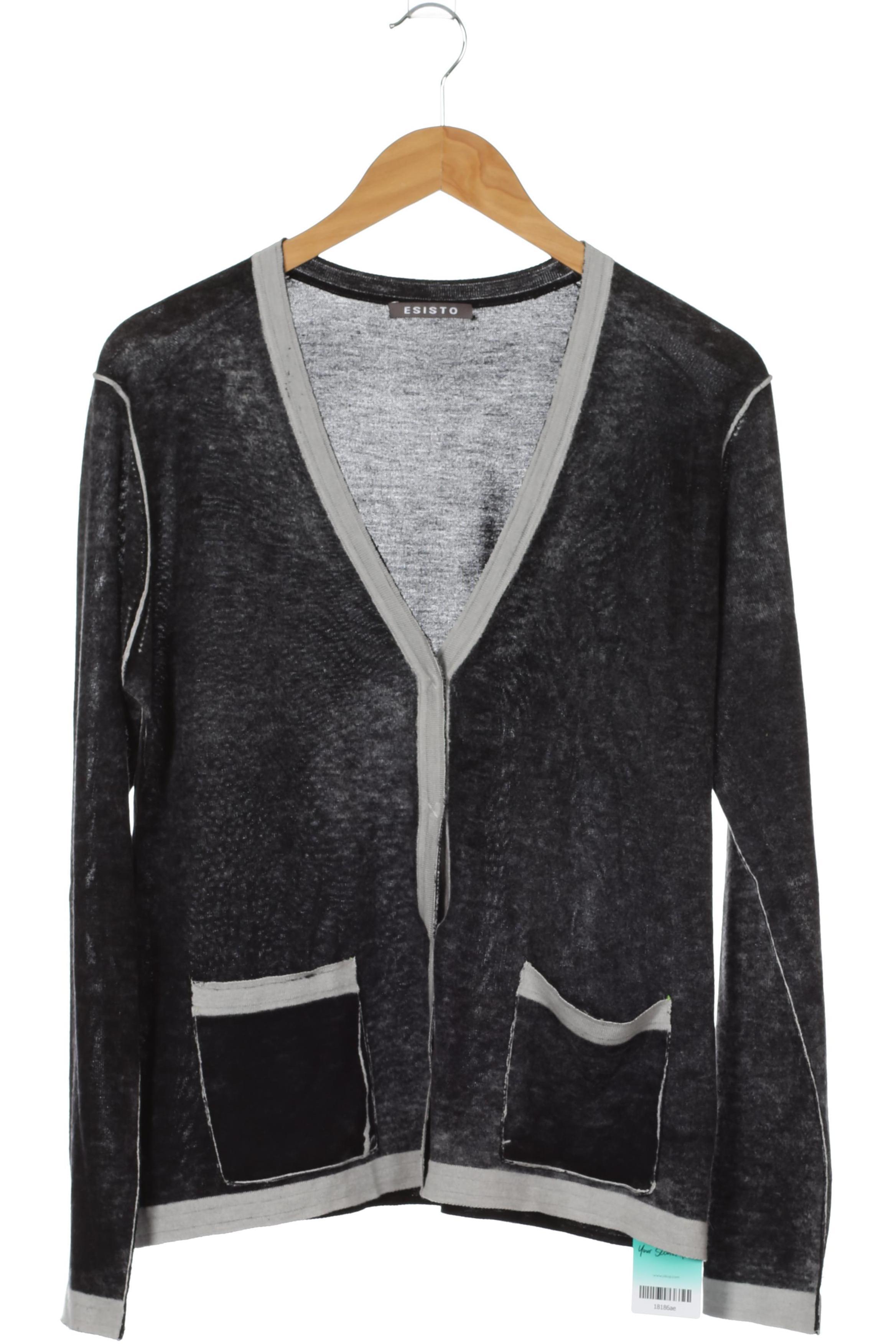 

Esisto Damen Strickjacke, schwarz, Gr.