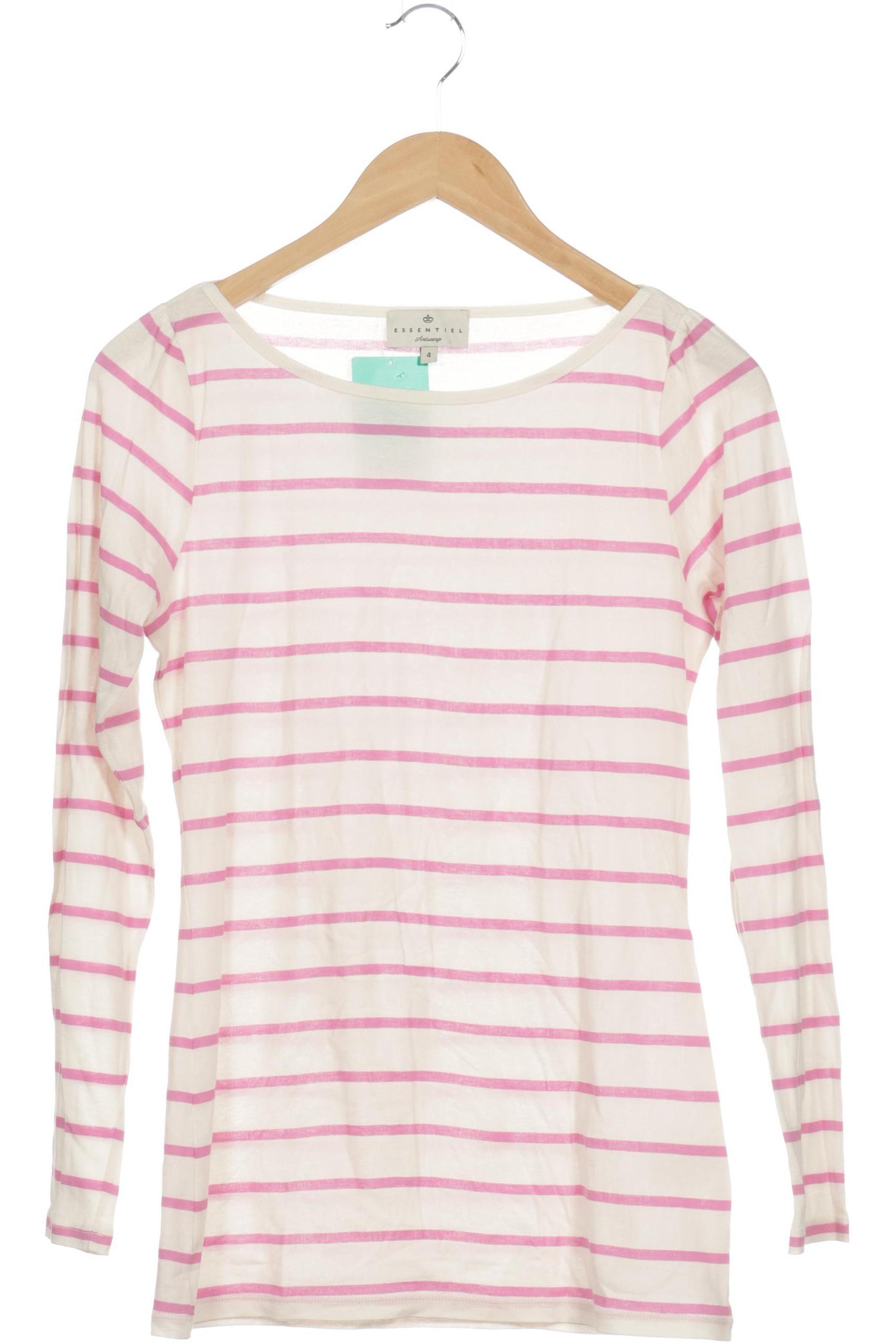 

Essentiel Antwerp Damen Langarmshirt, weiß, Gr.