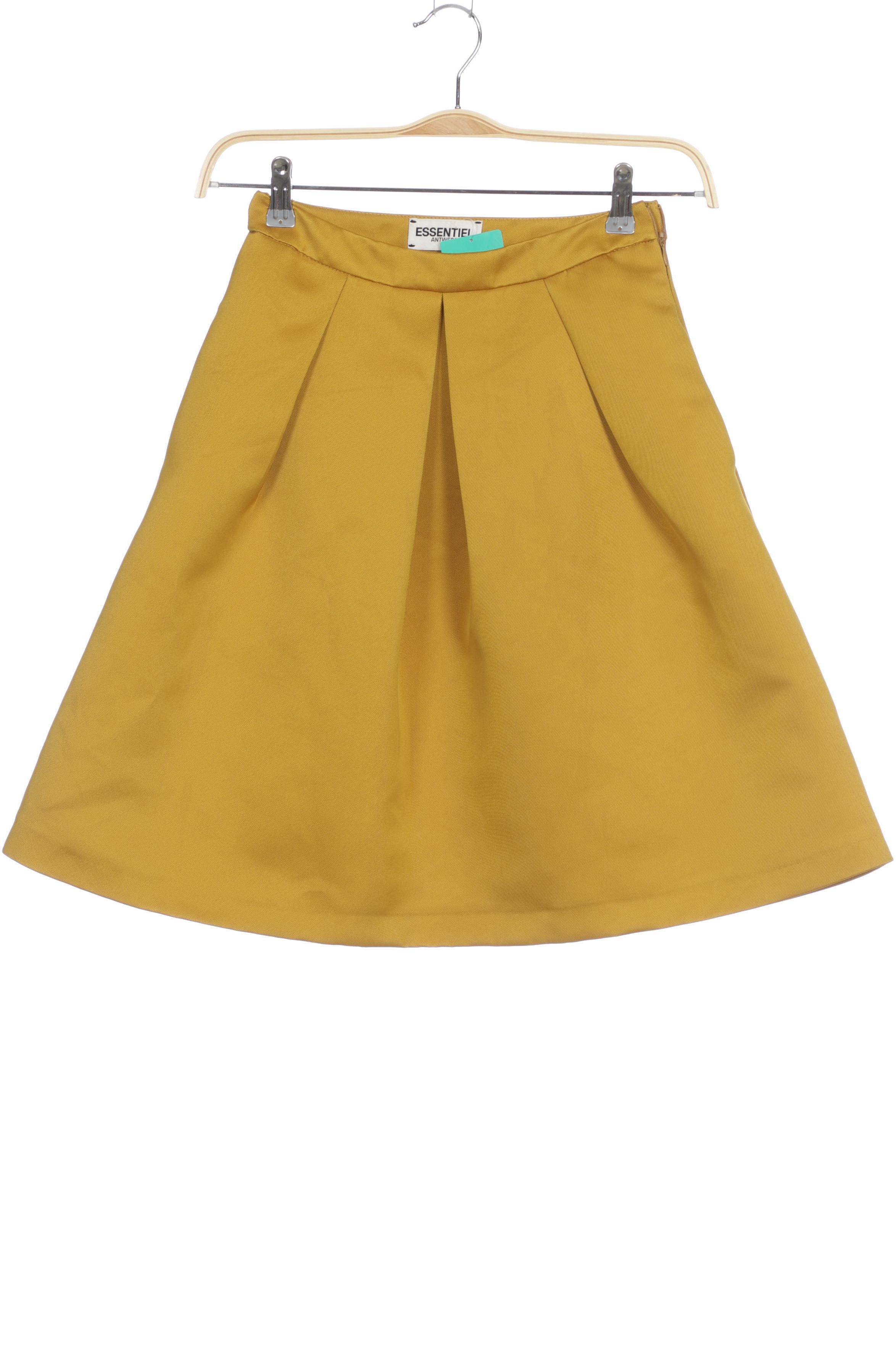 

Essentiel Antwerp Damen Rock, gelb, Gr. 34
