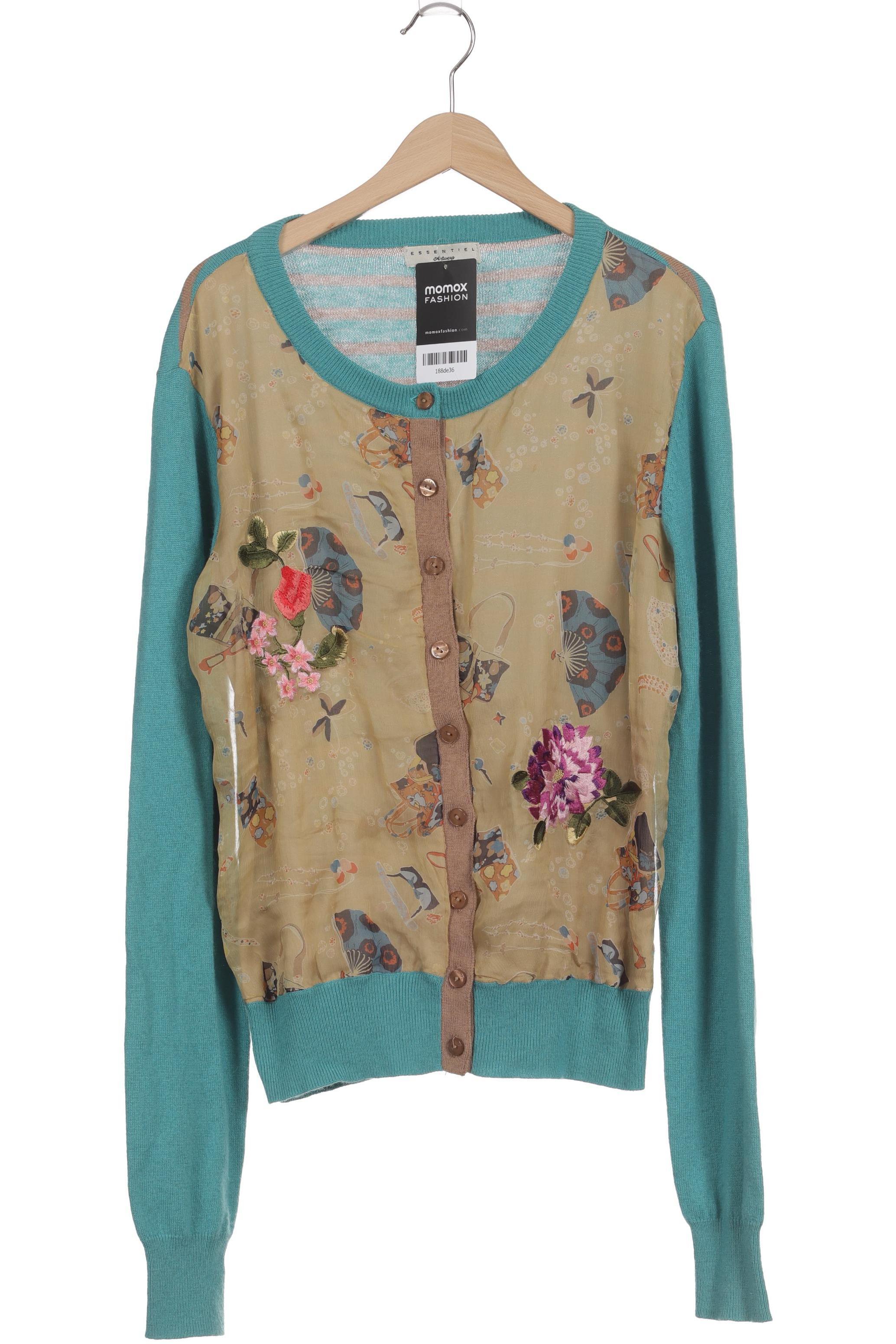 

Essentiel Antwerp Damen Strickjacke, türkis, Gr.