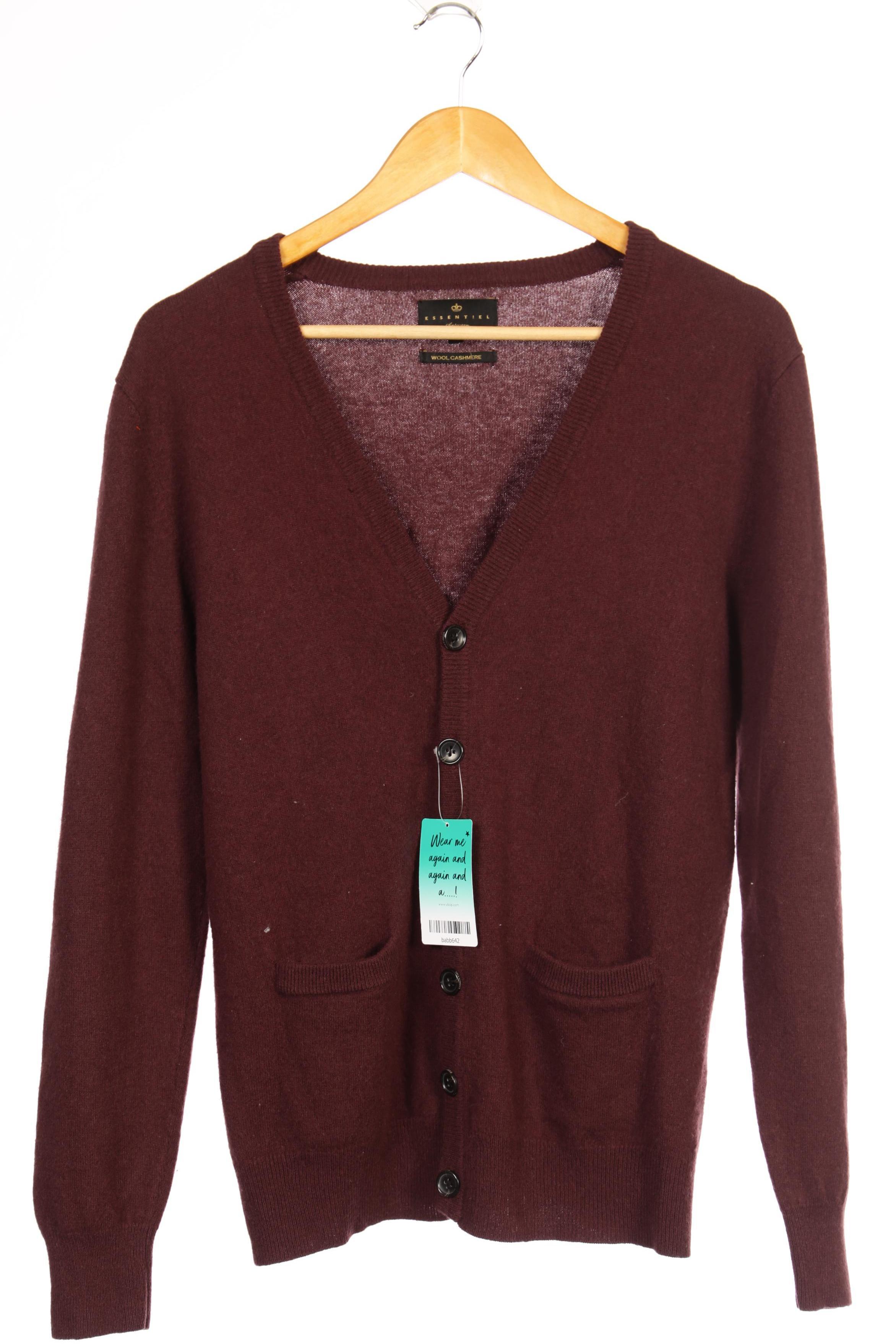 

Essentiel Antwerp Herren Strickjacke, lila, Gr.