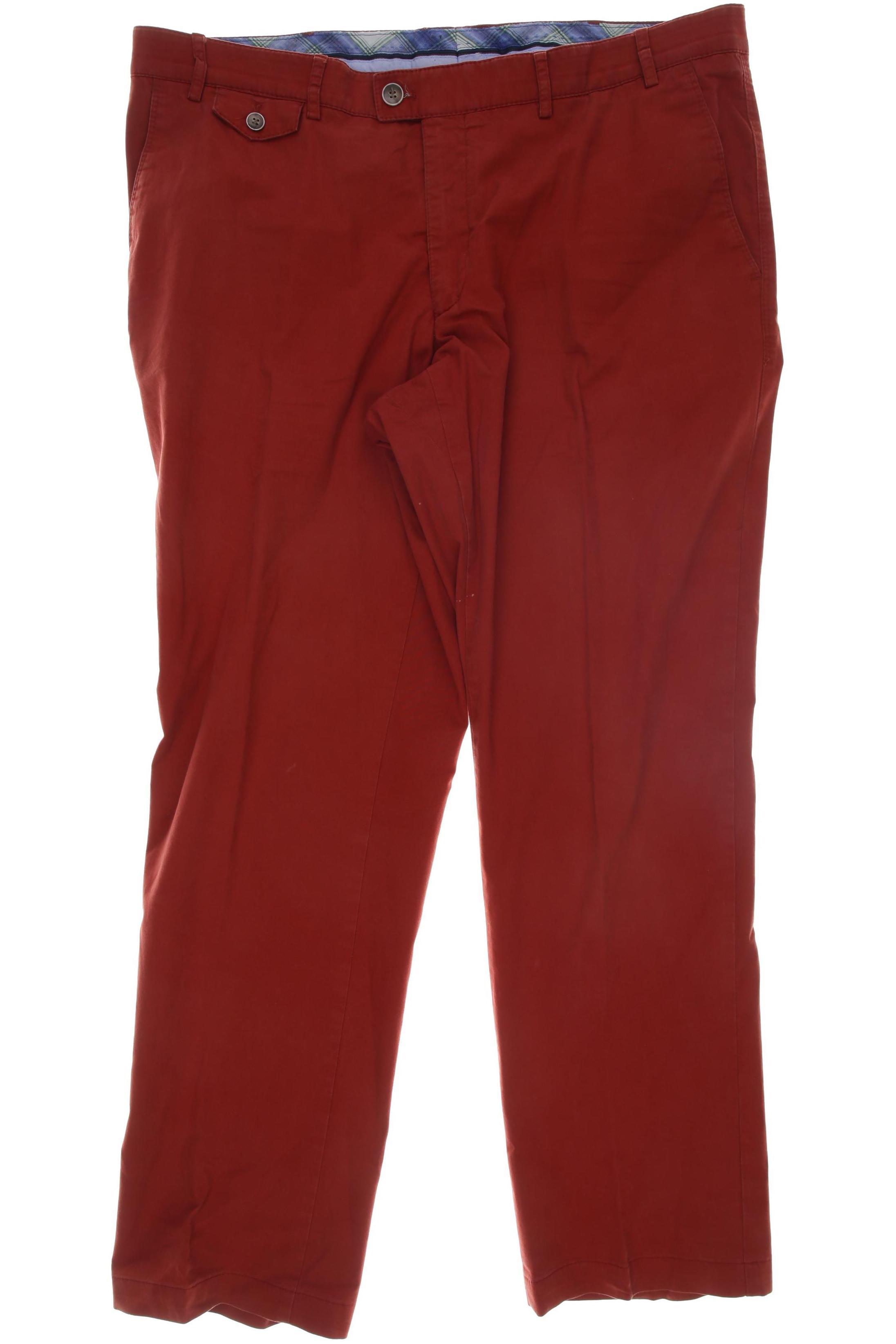Thumbnail - Eurex by Brax Herren Stoffhose, rot, Gr. 58