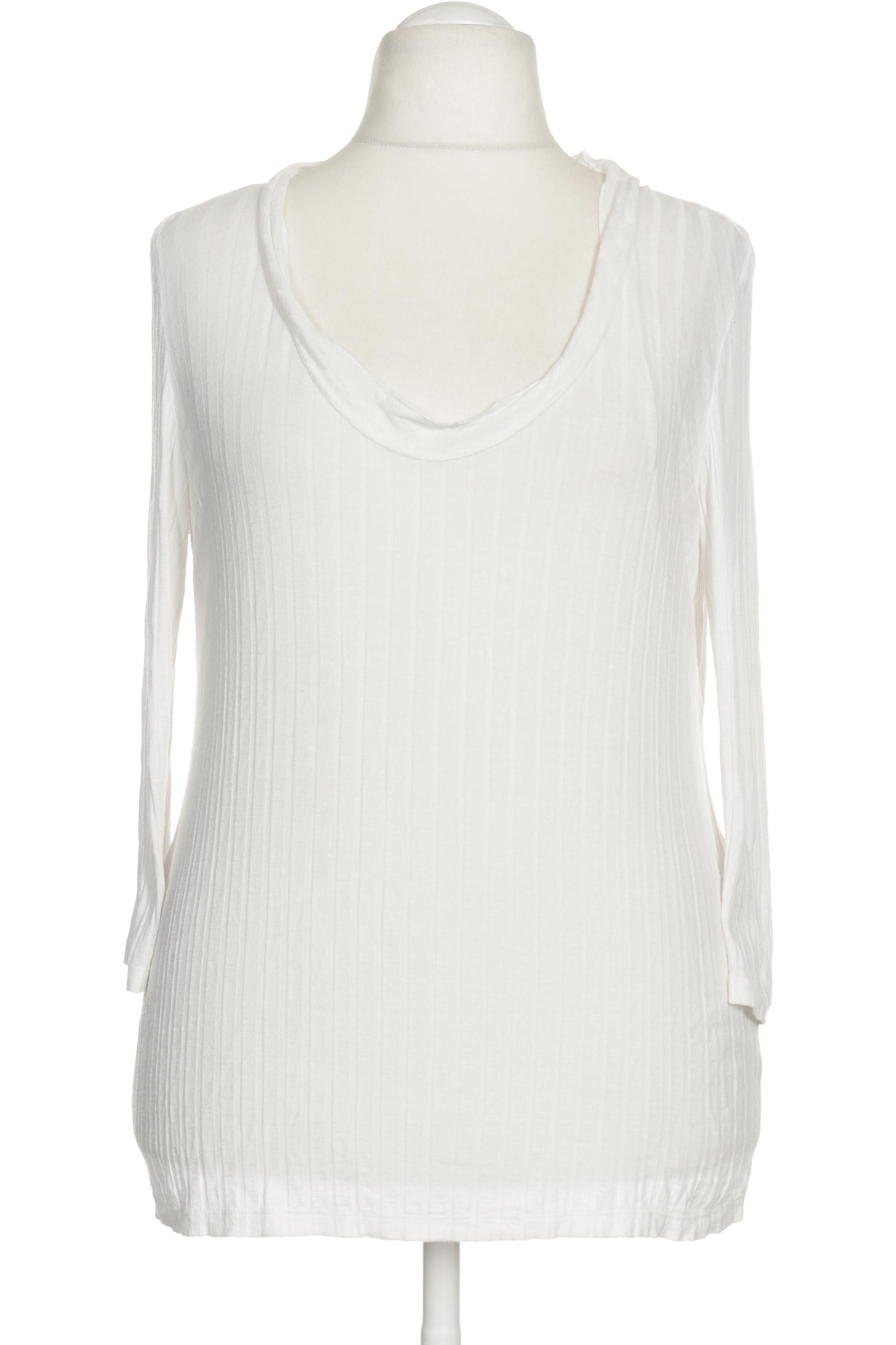 

Evelin Brandt Berlin Damen Langarmshirt, weiß, Gr. 42