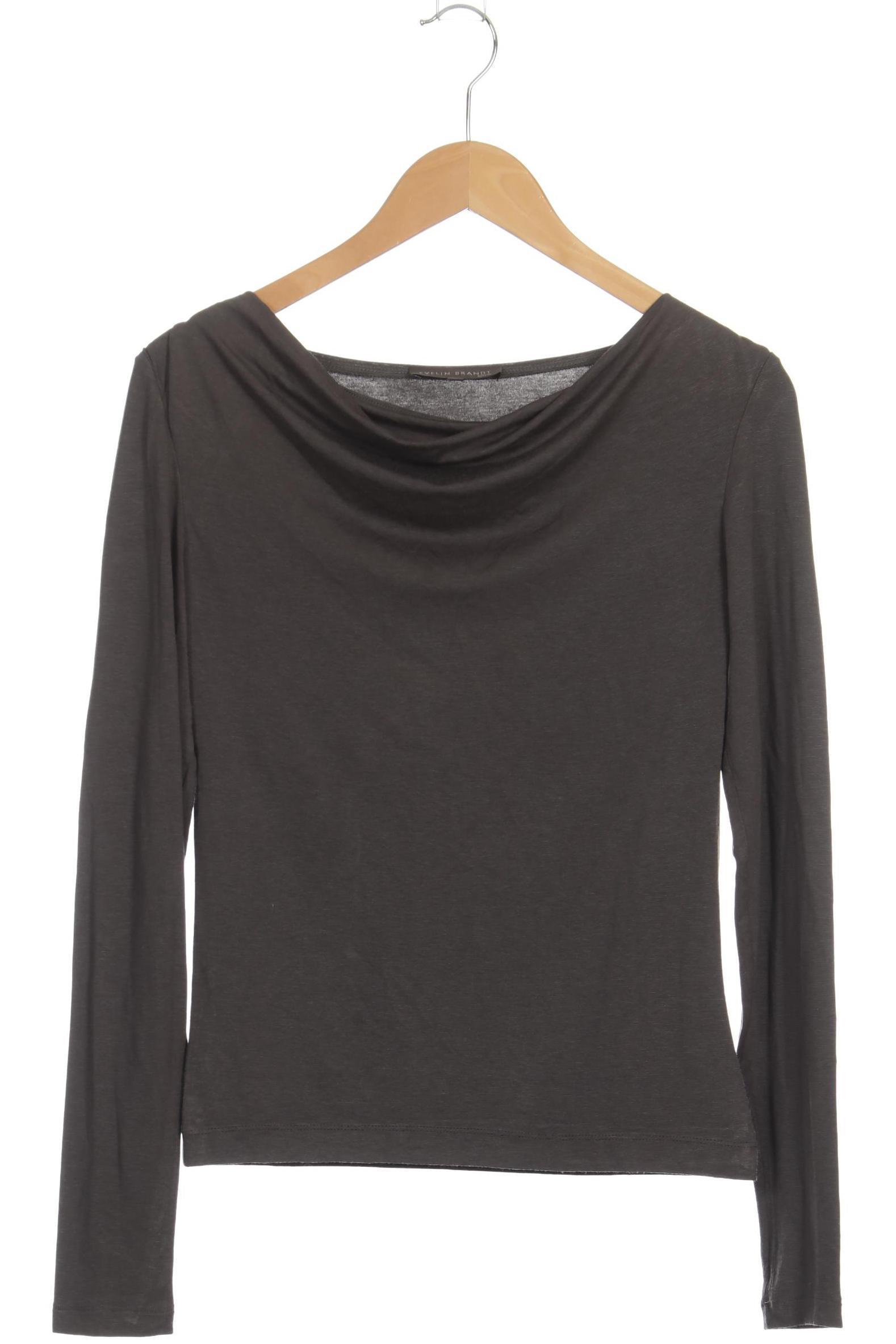 

Evelin Brandt Berlin Damen Langarmshirt, grau, Gr. 36