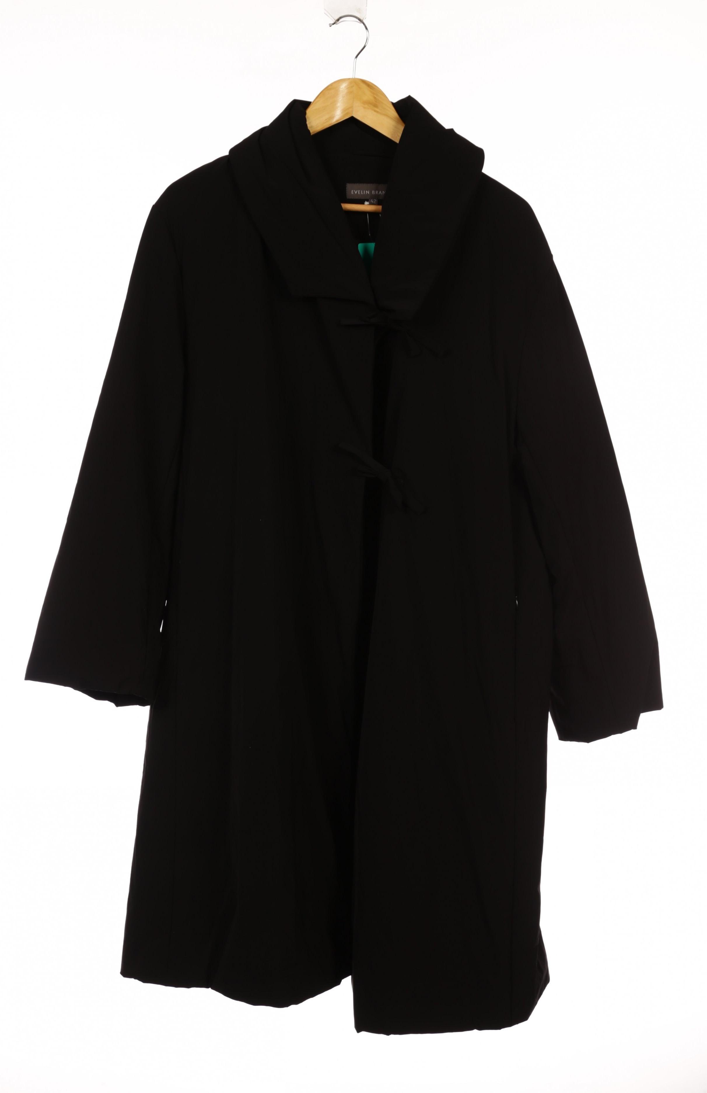 

Evelin Brandt Berlin Damen Mantel, schwarz, Gr. 42