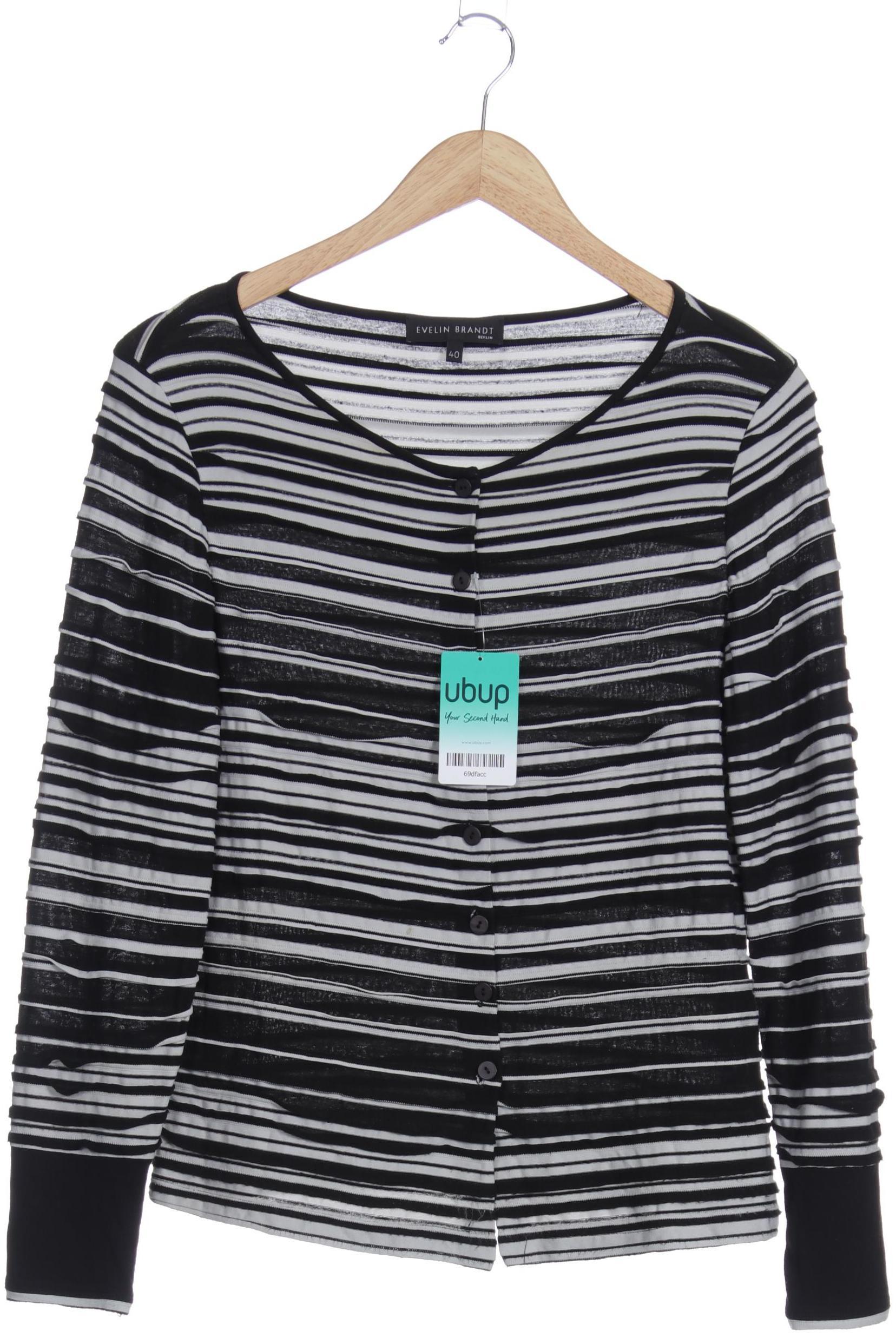 

Evelin Brandt Berlin Damen Strickjacke, grau, Gr. 40