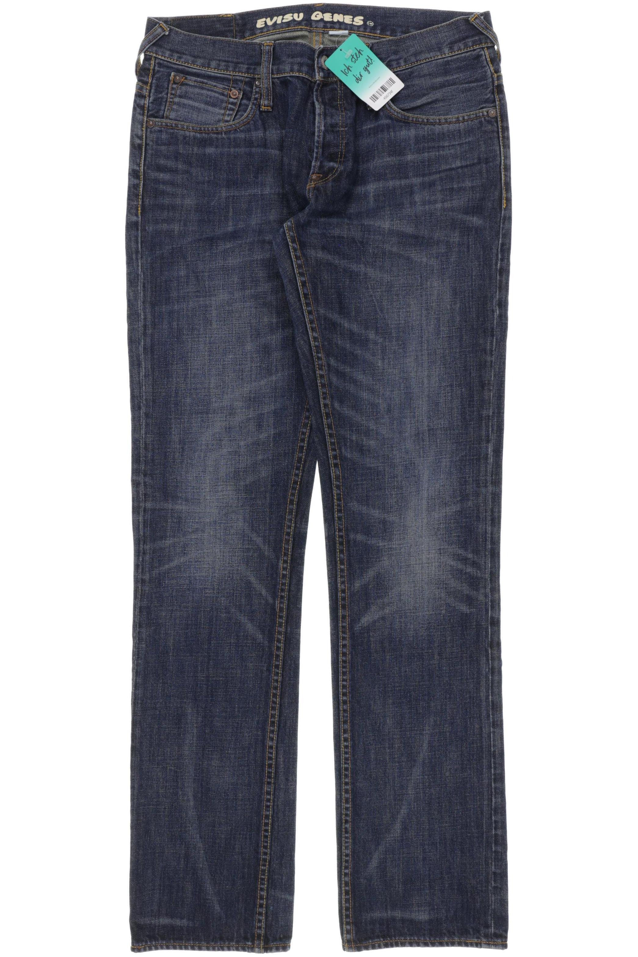 

Evisu Herren Jeans, blau, Gr. 33