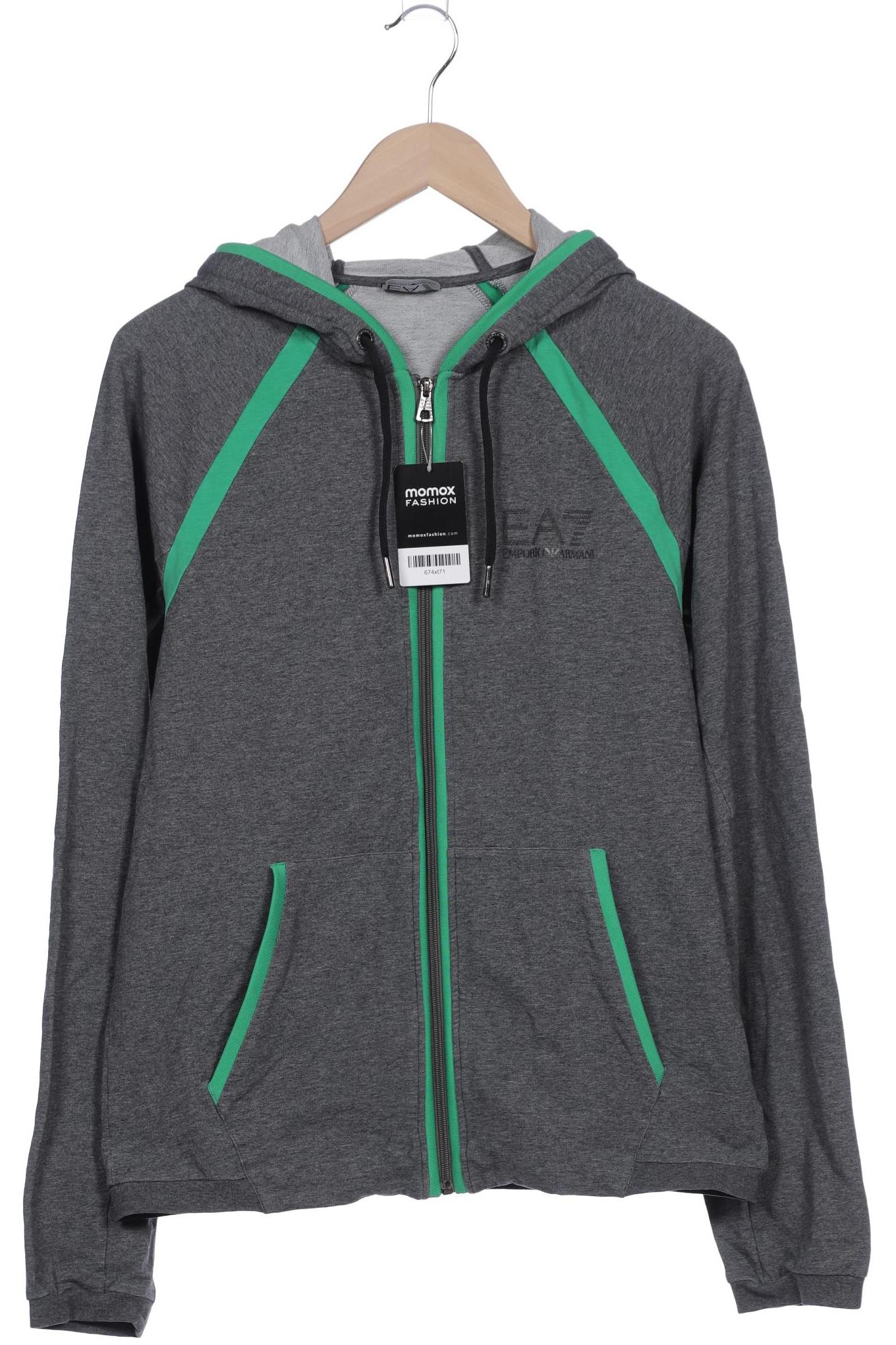 

EA7 Emporio Armani Herren Kapuzenpullover, grau, Gr. 52