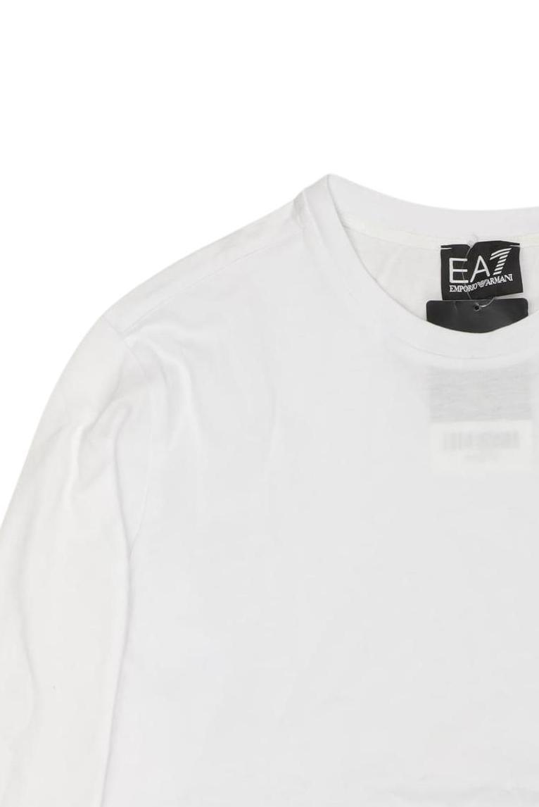 Thumbnail - EA7 Emporio Armani Jungen Langarmshirt, weiß, Gr. 140