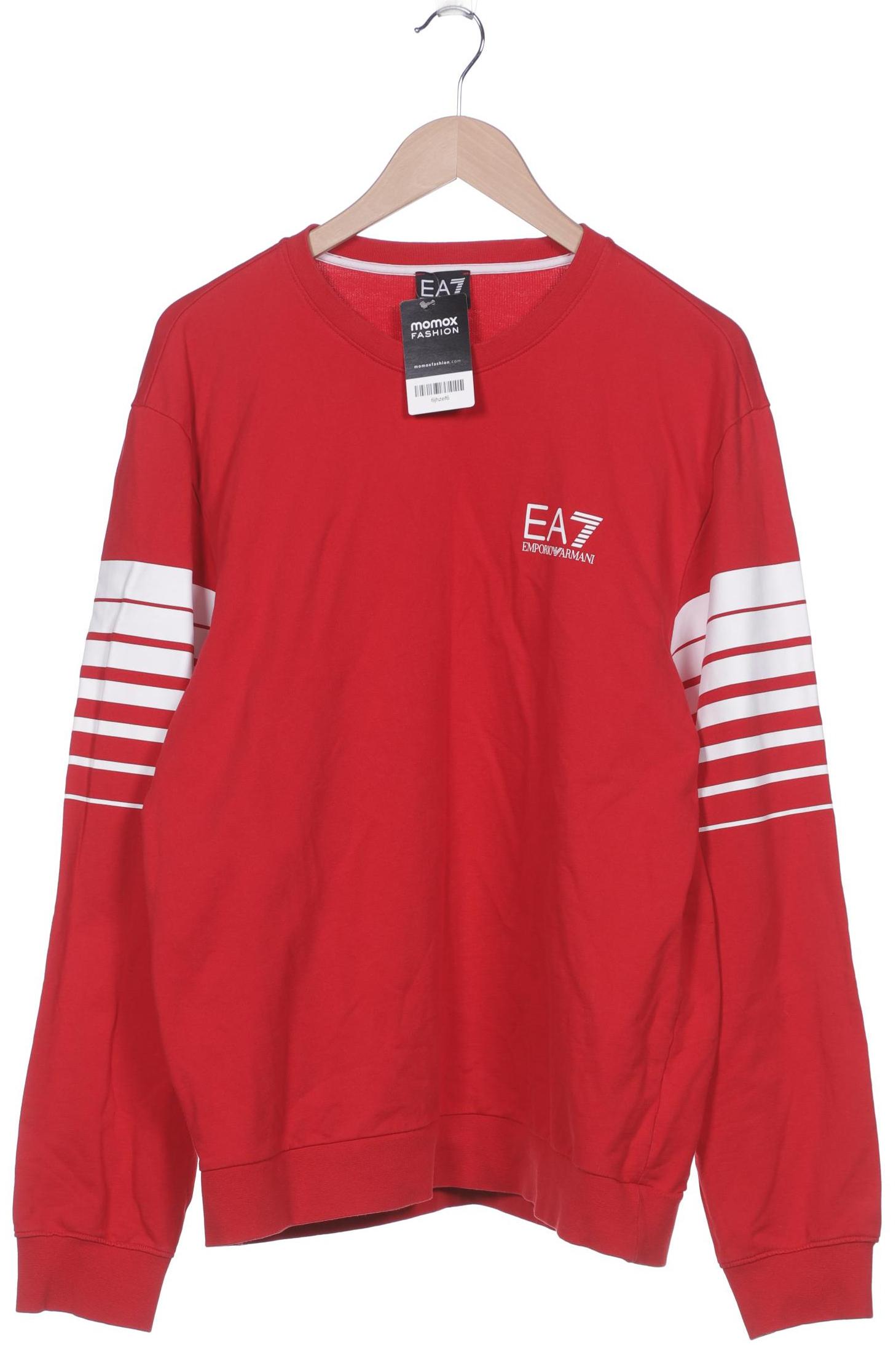 

EA7 EMPORIO ARMANI Herren Sweatshirt, rot