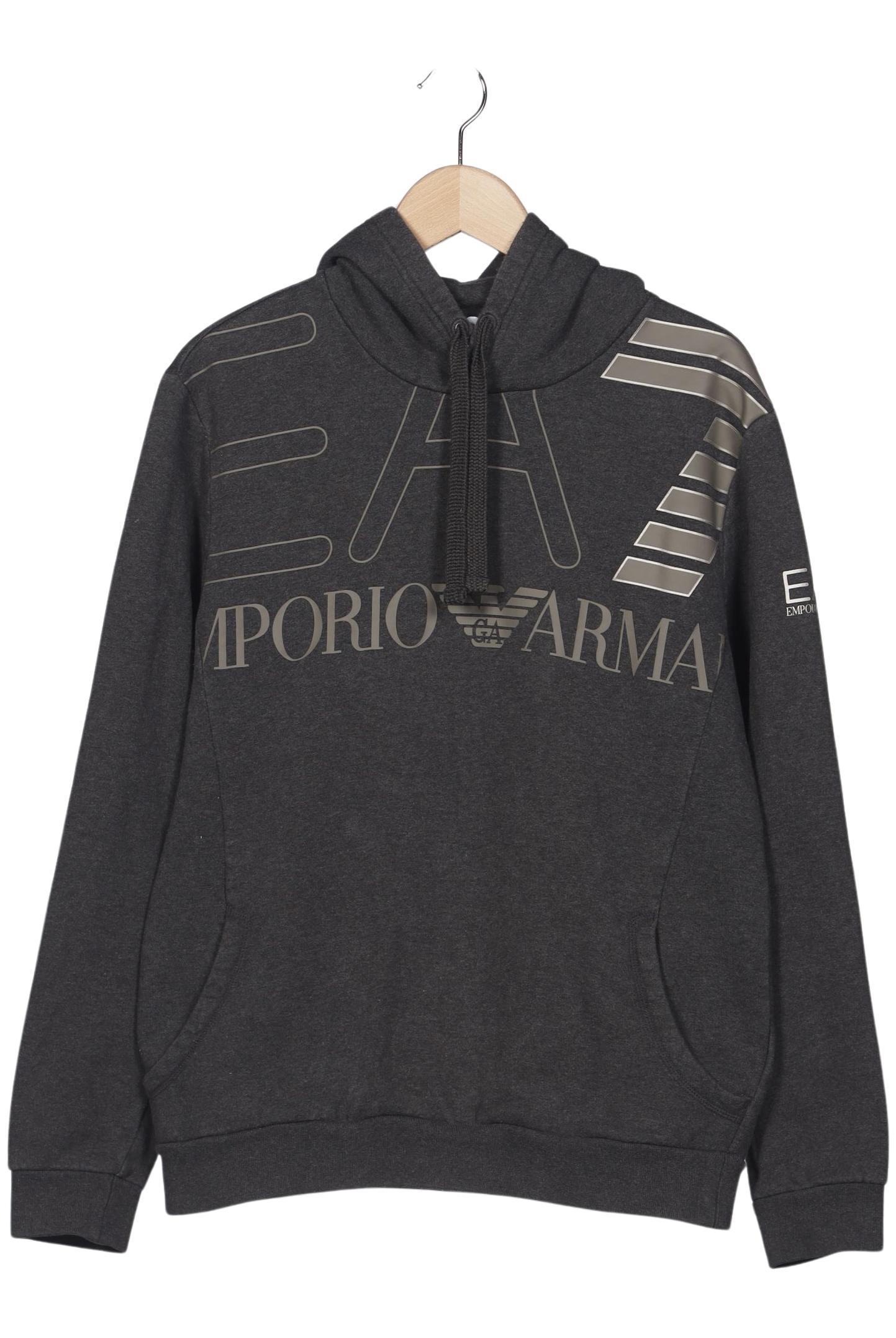 

EA7 Emporio Armani Herren Kapuzenpullover, grau, Gr. 52