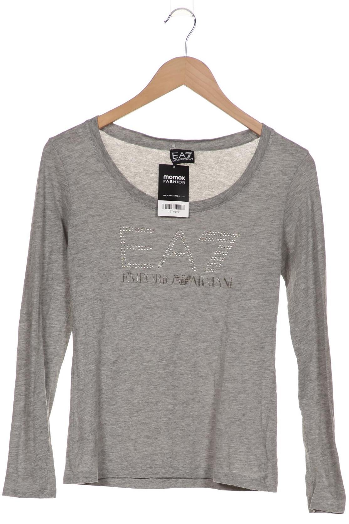 

EA7 Emporio Armani Damen Langarmshirt, grau, Gr. 38