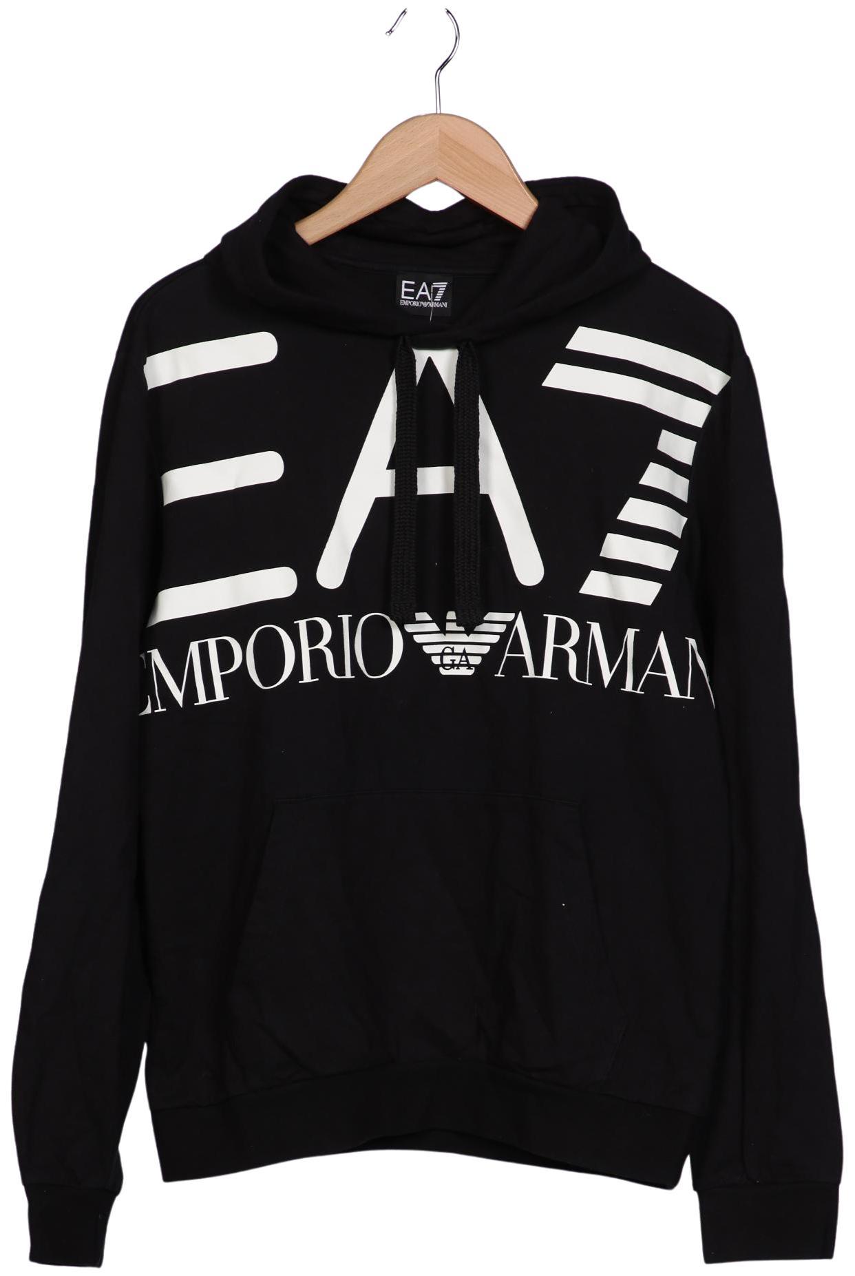 

EA7 Emporio Armani Herren Kapuzenpullover, schwarz, Gr. 48