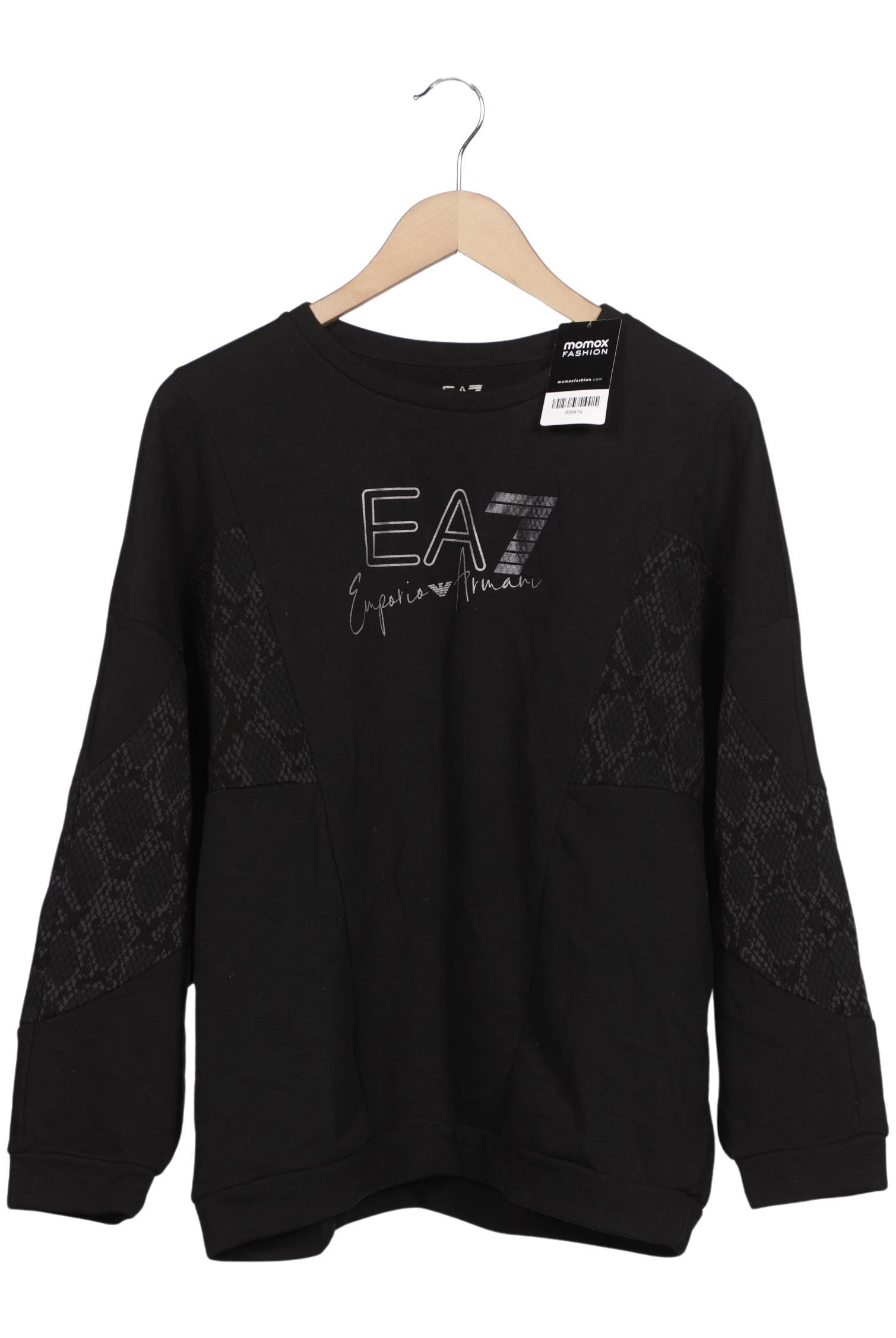 

EA7 Emporio Armani Damen Sweatshirt, schwarz, Gr. 34