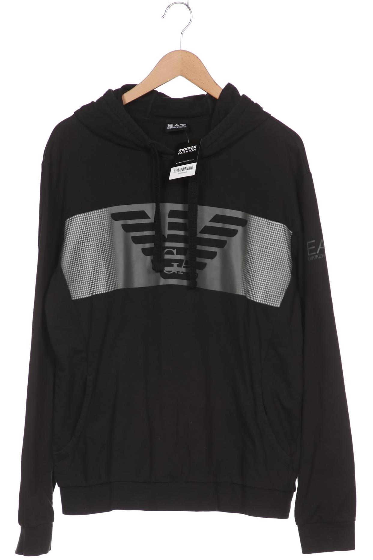 

EA7 EMPORIO ARMANI Herren Kapuzenpullover, schwarz