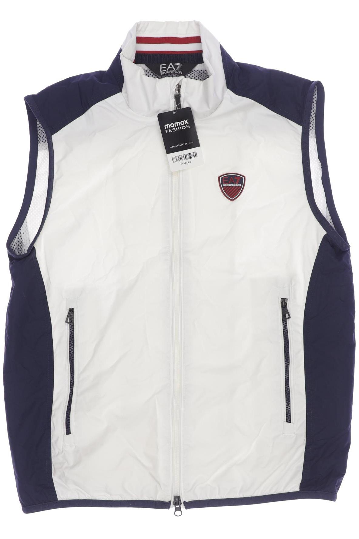 

EA7 Emporio Armani Herren Weste, weiß, Gr. 46