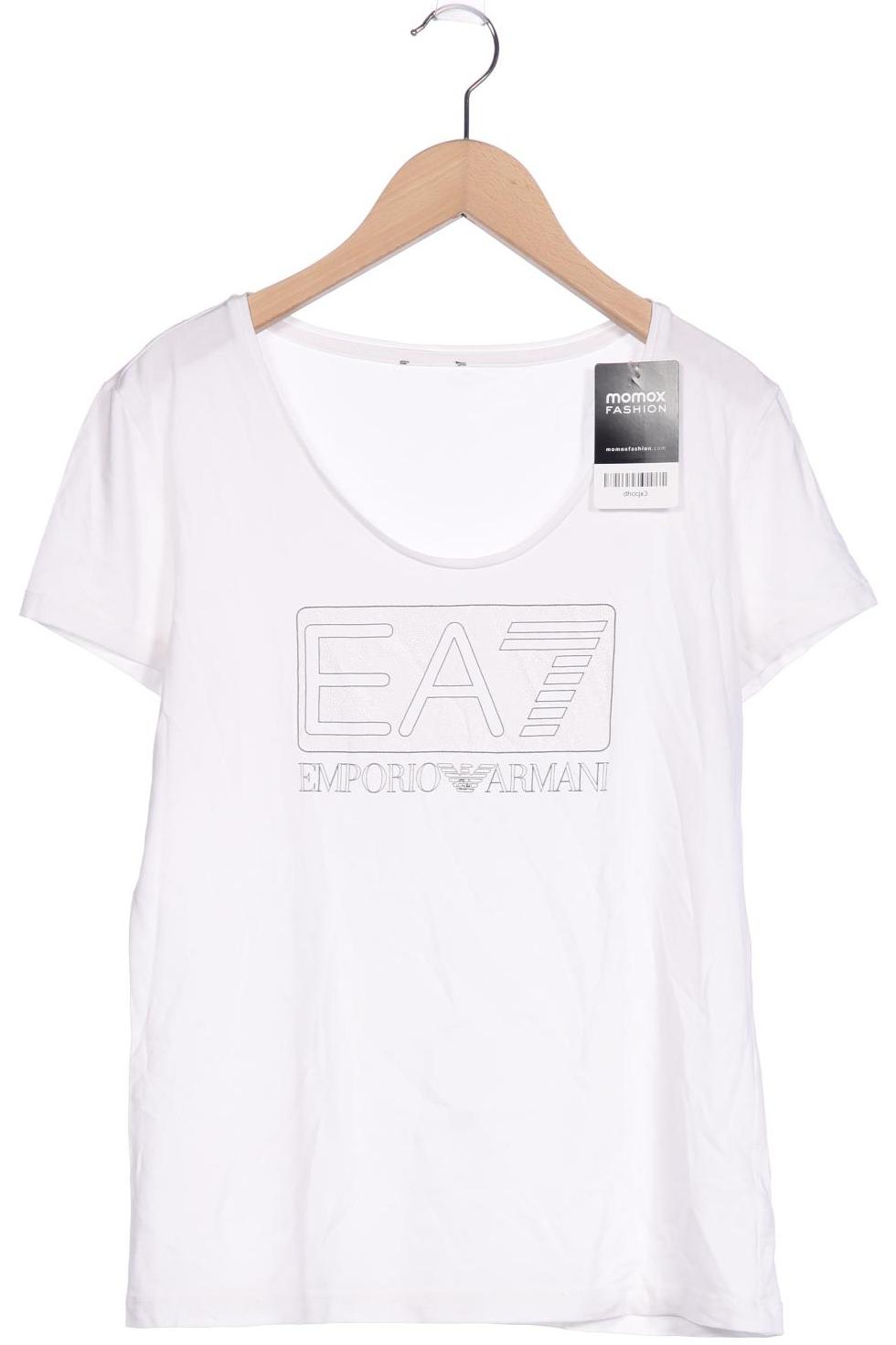 

EA7 Emporio Armani Damen T-Shirt, weiß, Gr. 38