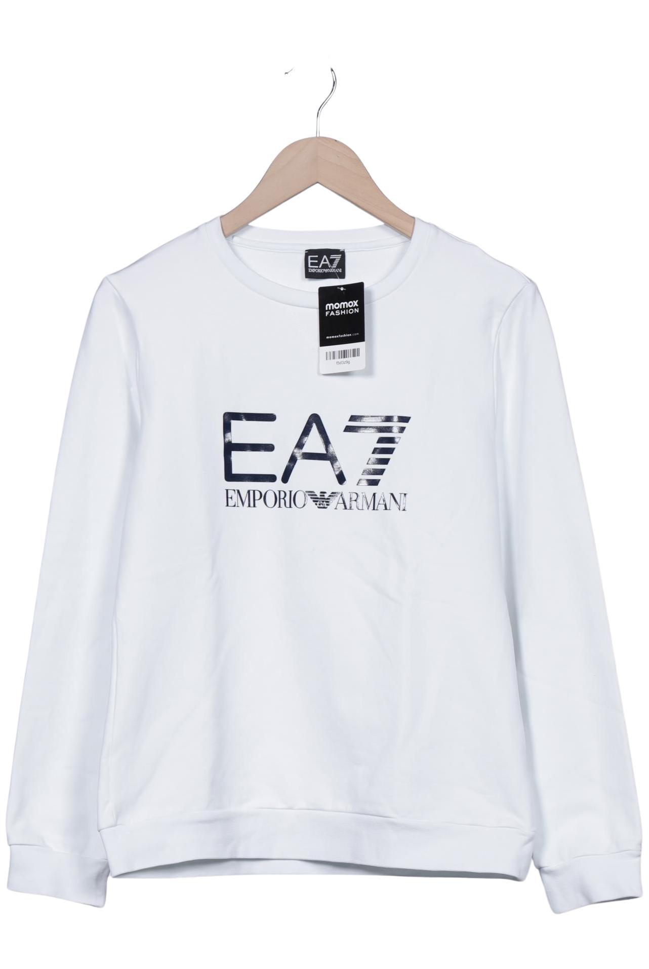 

EA7 Emporio Armani Damen Sweatshirt, weiß, Gr. 38