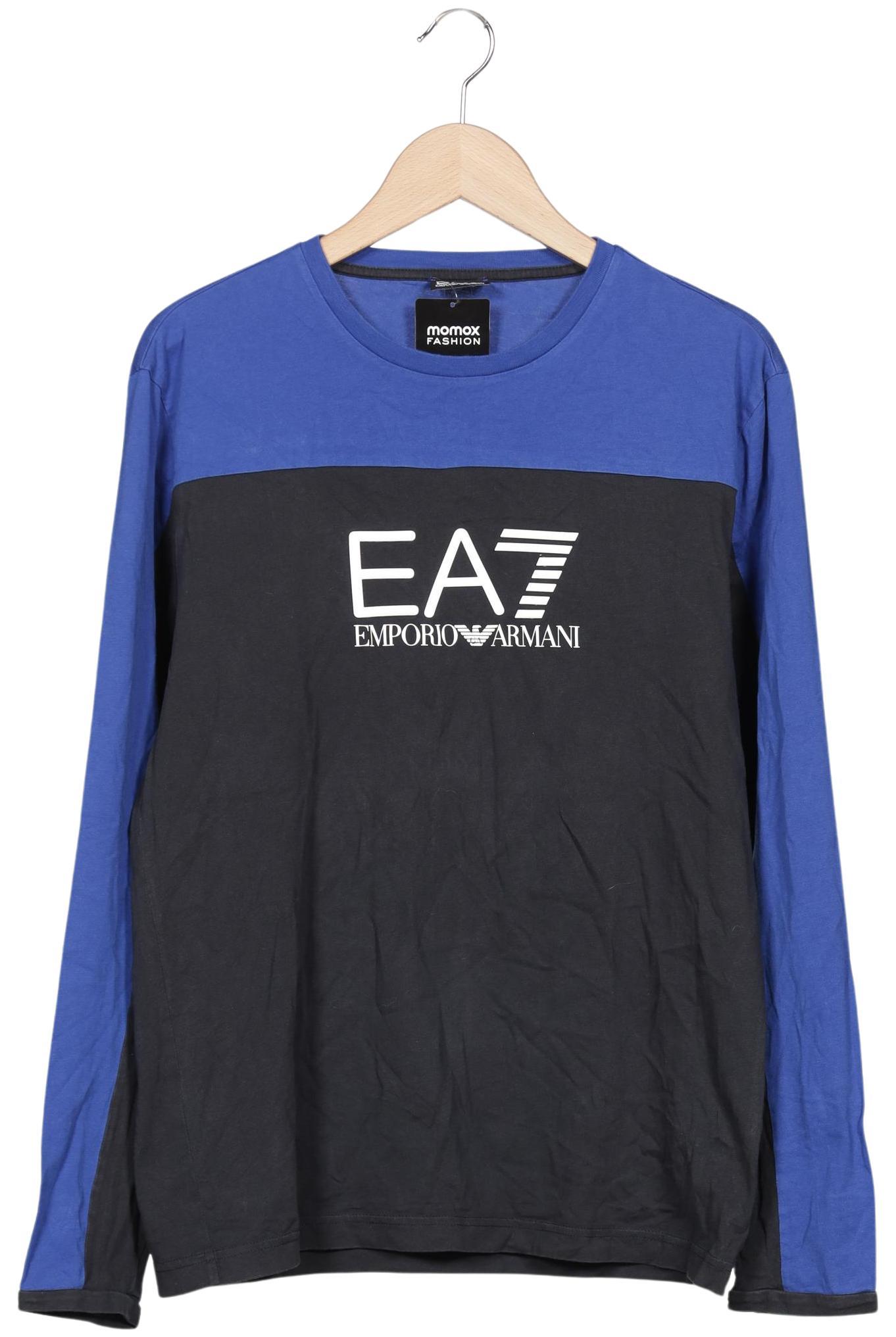 Thumbnail - EA7 Emporio Armani Herren Langarmshirt, marineblau, Gr. 48