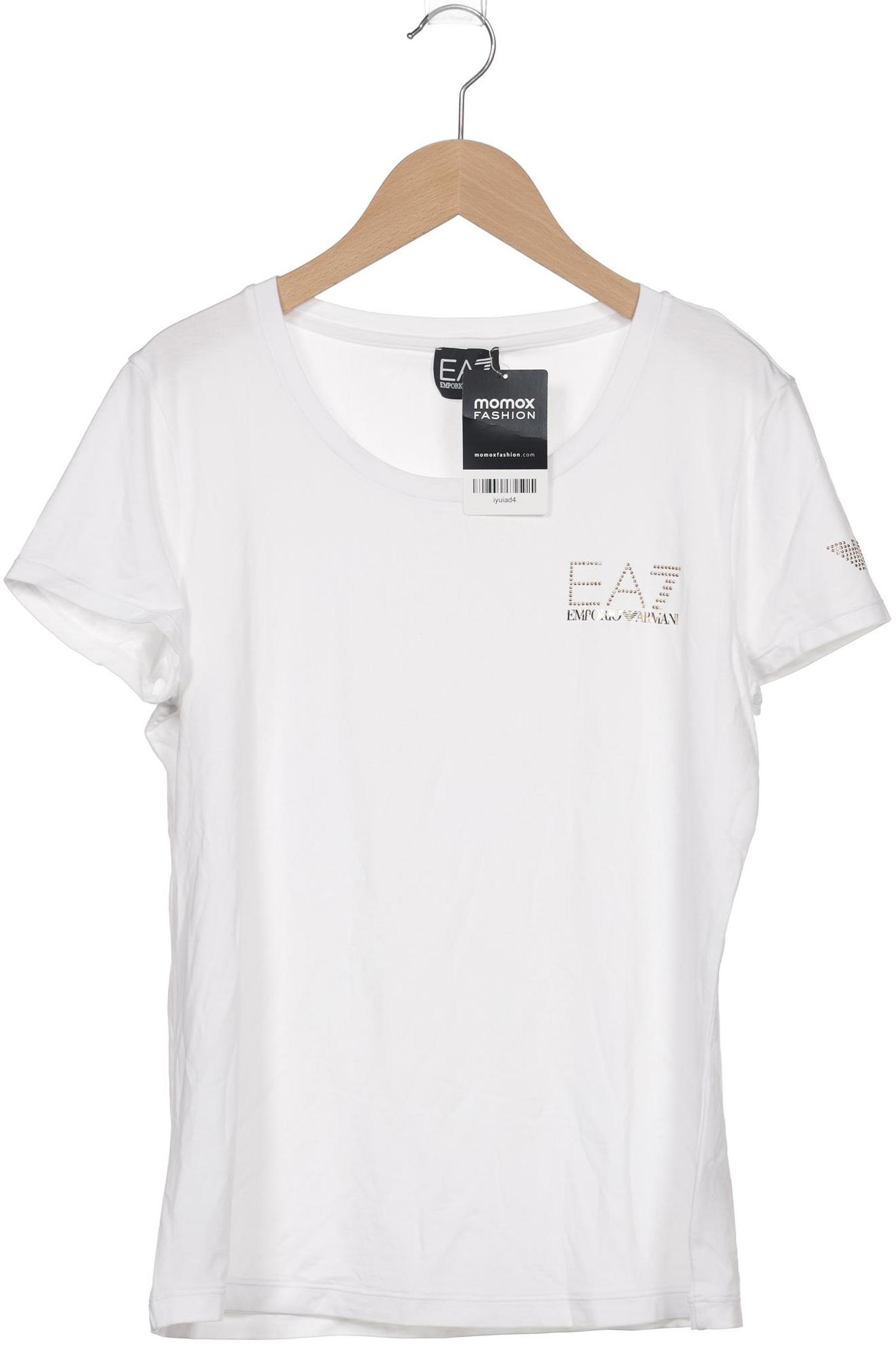 

EA7 Emporio Armani Damen T-Shirt, weiß, Gr. 38