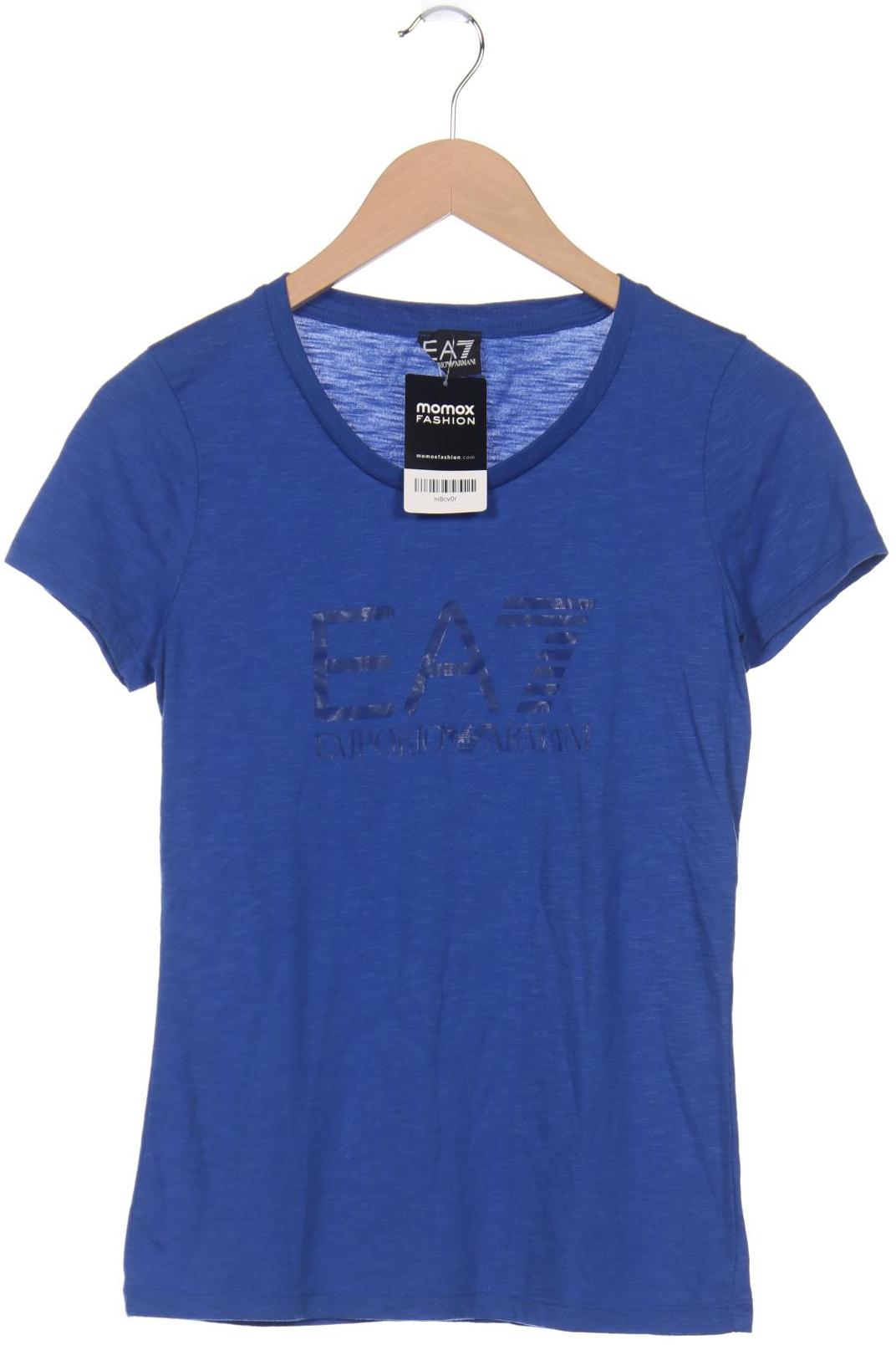 

EA7 Emporio Armani Damen T-Shirt, blau, Gr. 34