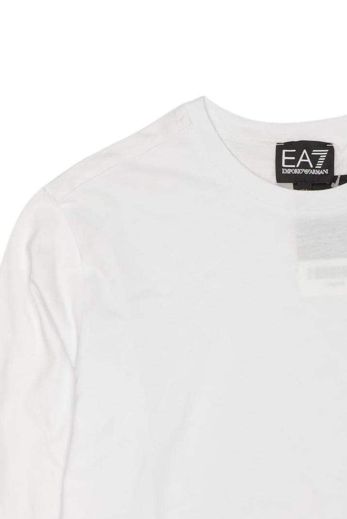 Thumbnail - EA7 Emporio Armani Jungen Langarmshirt, weiß, Gr. 140