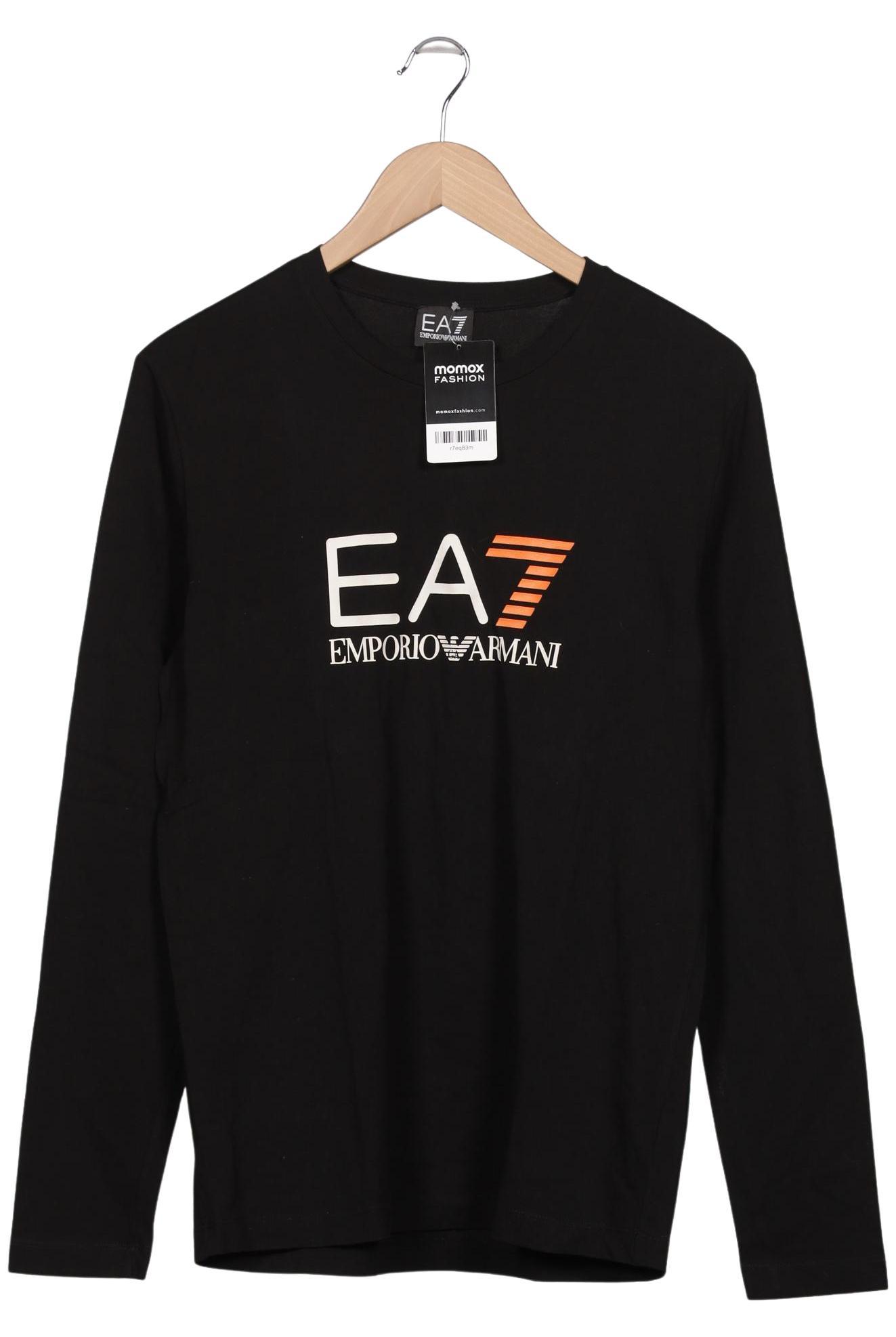 

EA7 Emporio Armani Herren Langarmshirt, schwarz, Gr. 52
