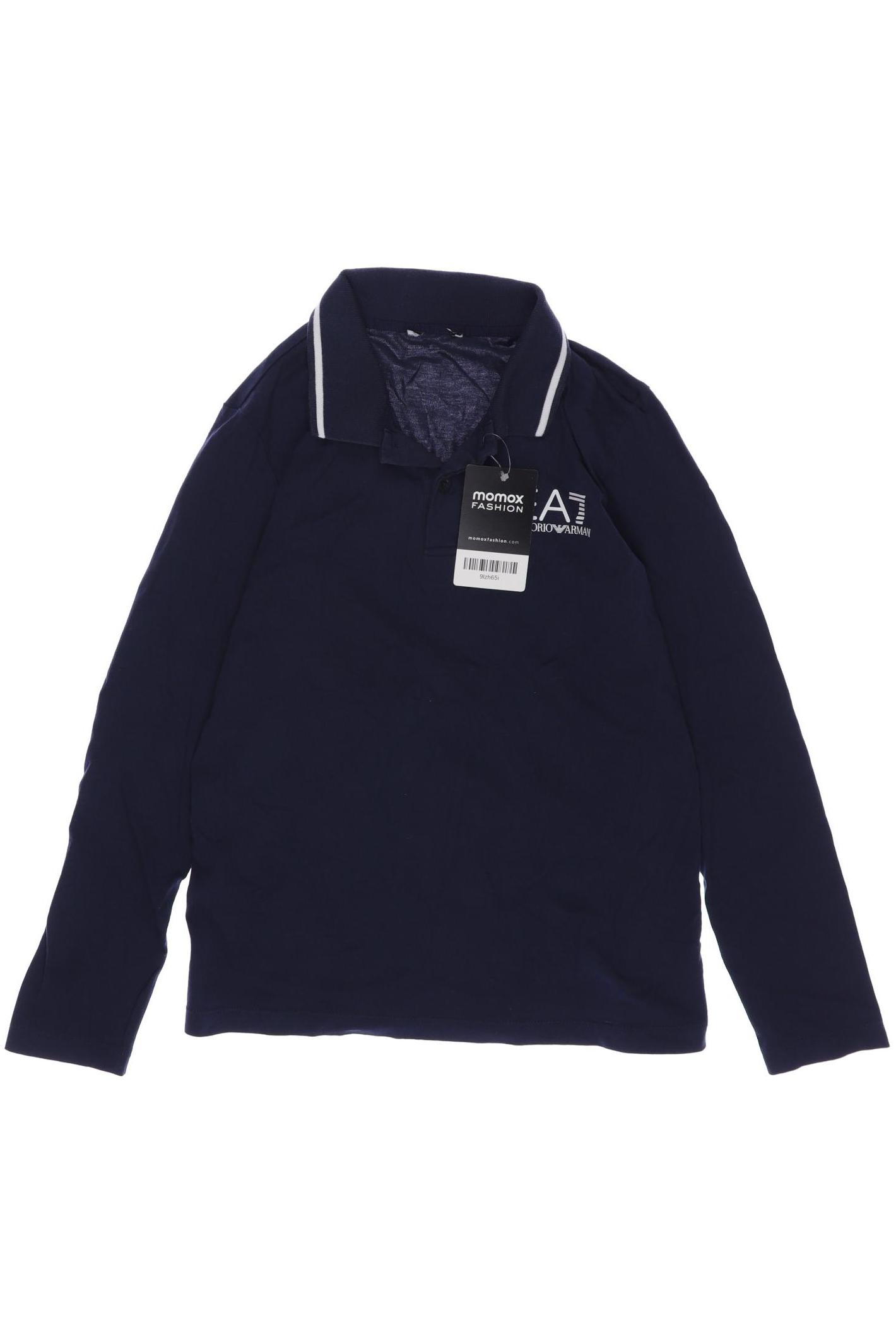 

EA7 EMPORIO ARMANI Jungen Langarmshirt, marineblau