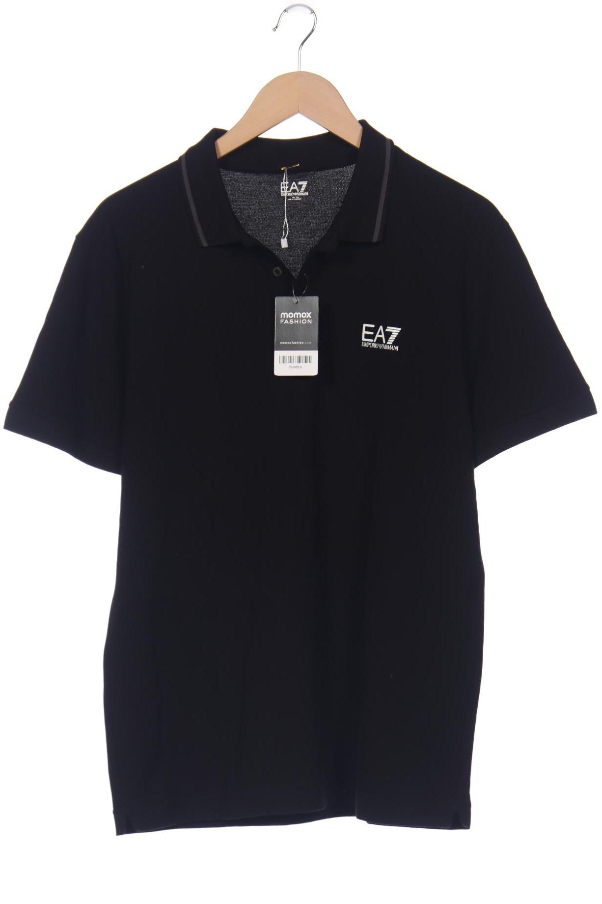 

EA7 EMPORIO ARMANI Herren Poloshirt, schwarz