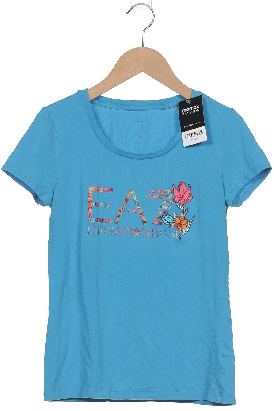 

EA7 Emporio Armani Damen T-Shirt, blau, Gr. 34