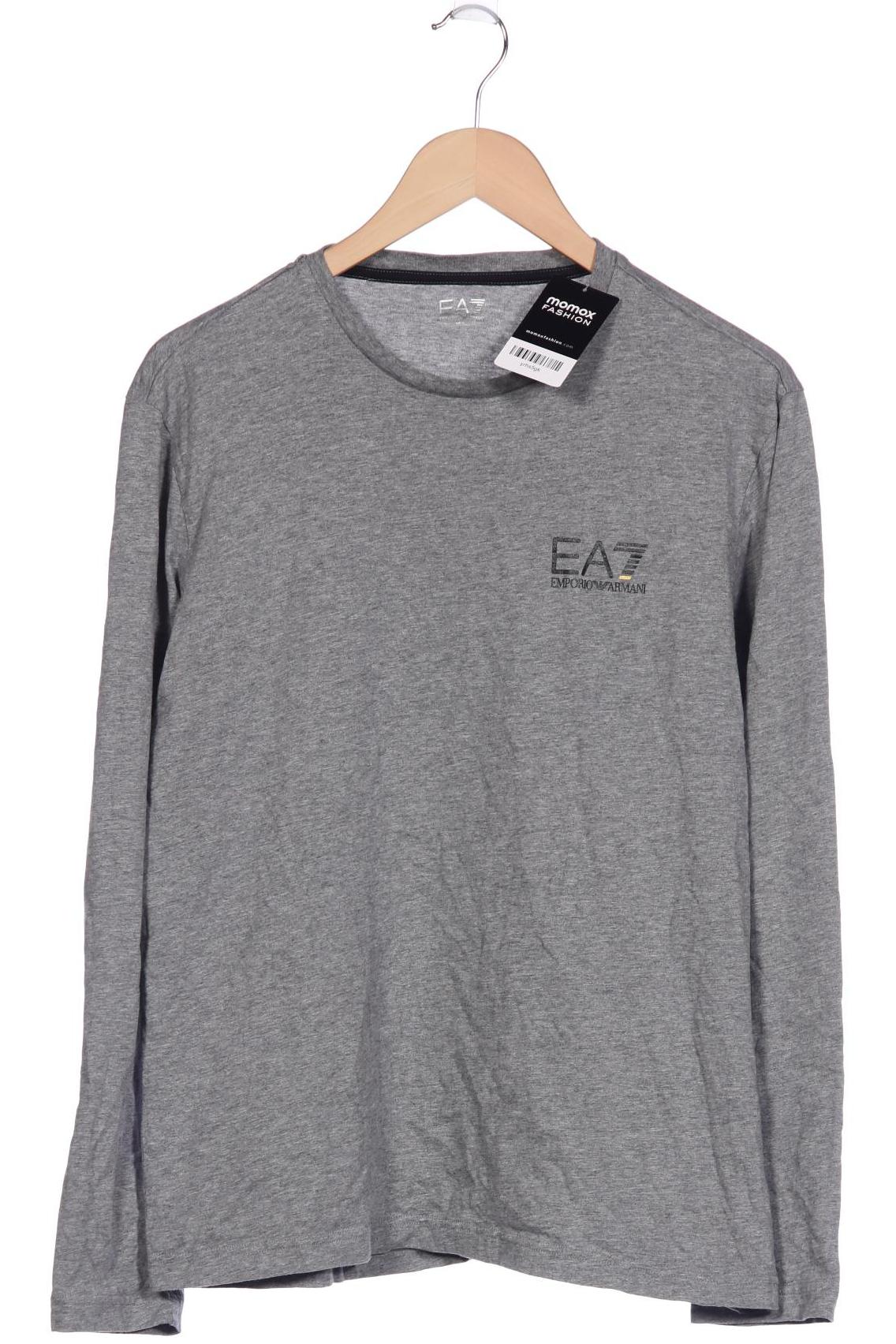 

EA7 EMPORIO ARMANI Herren Langarmshirt, grau