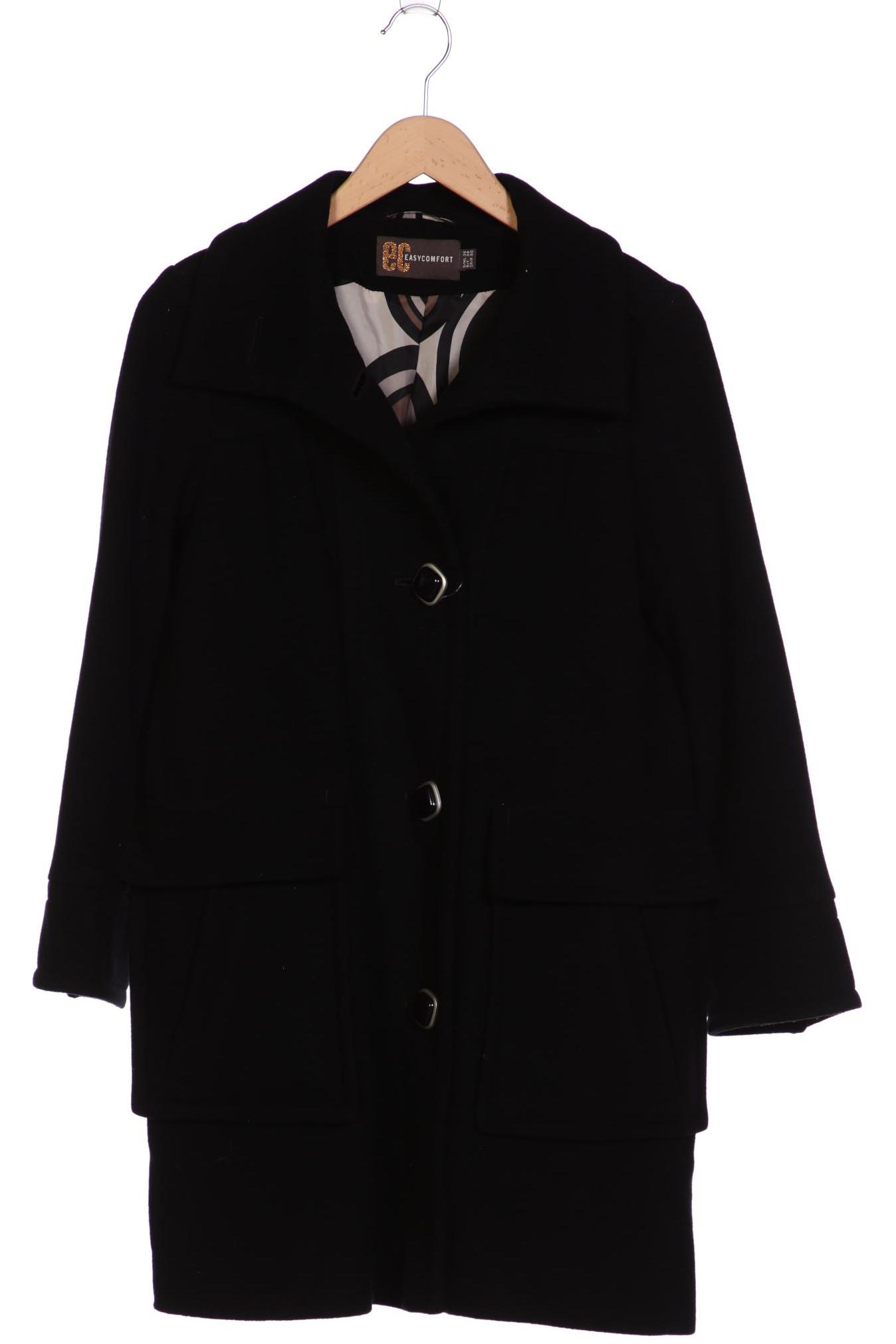 

Easy Comfort Damen Mantel, schwarz