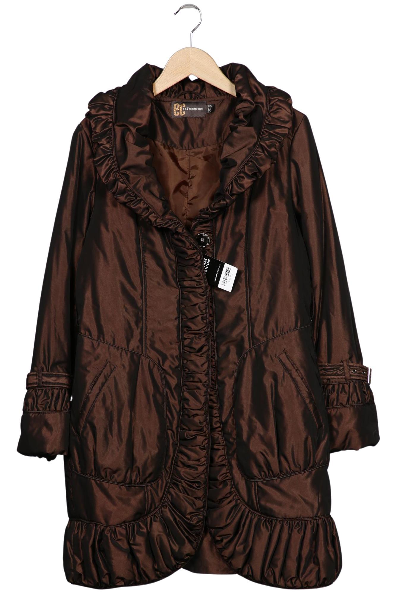 

Easy Comfort Damen Mantel, braun, Gr. 38