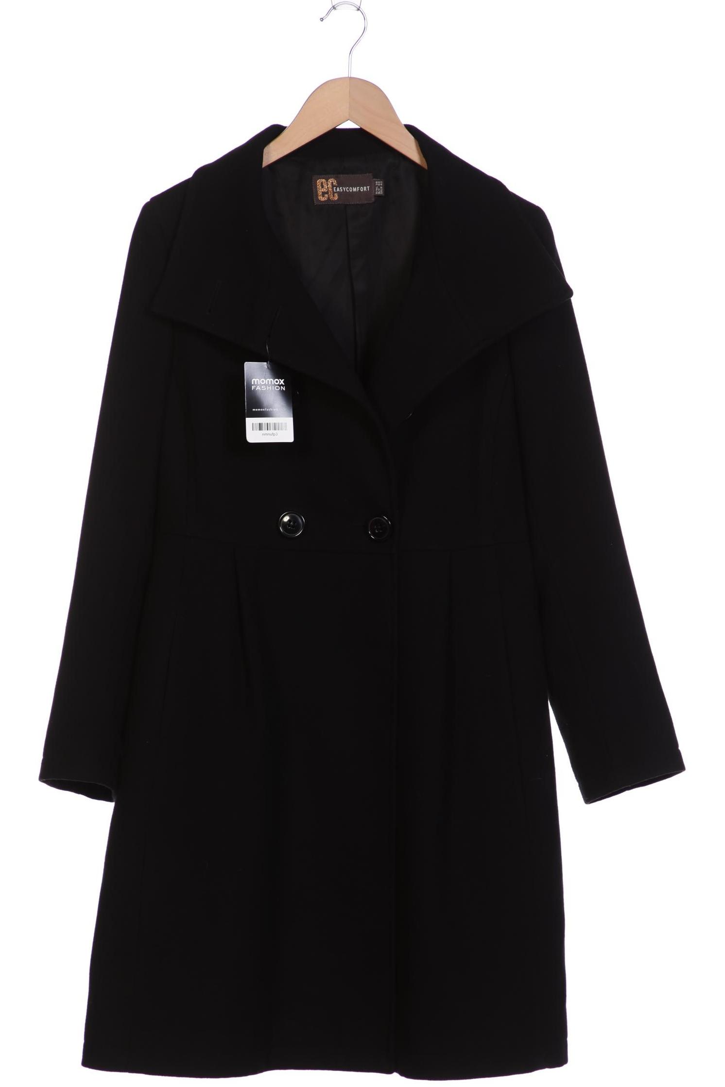 

Easy Comfort Damen Mantel, schwarz