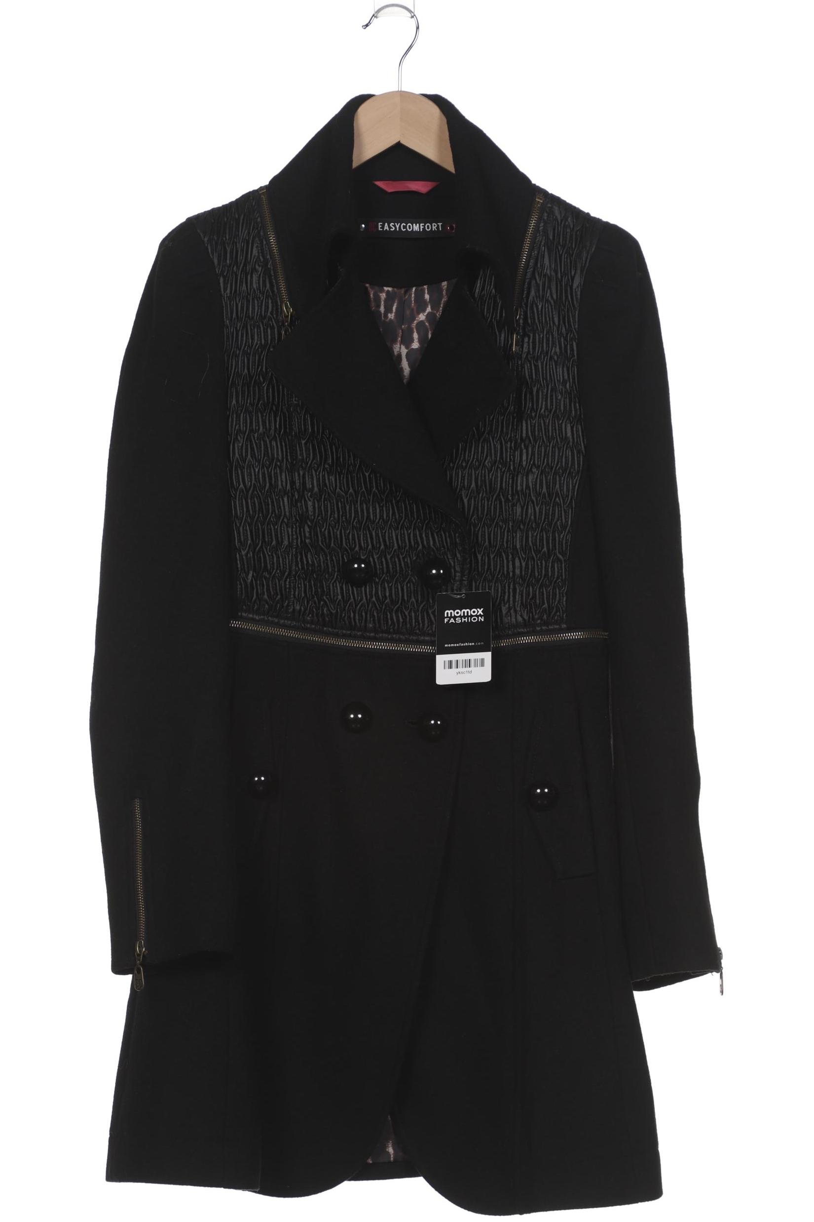 

Easy Comfort Damen Mantel, schwarz, Gr. 38